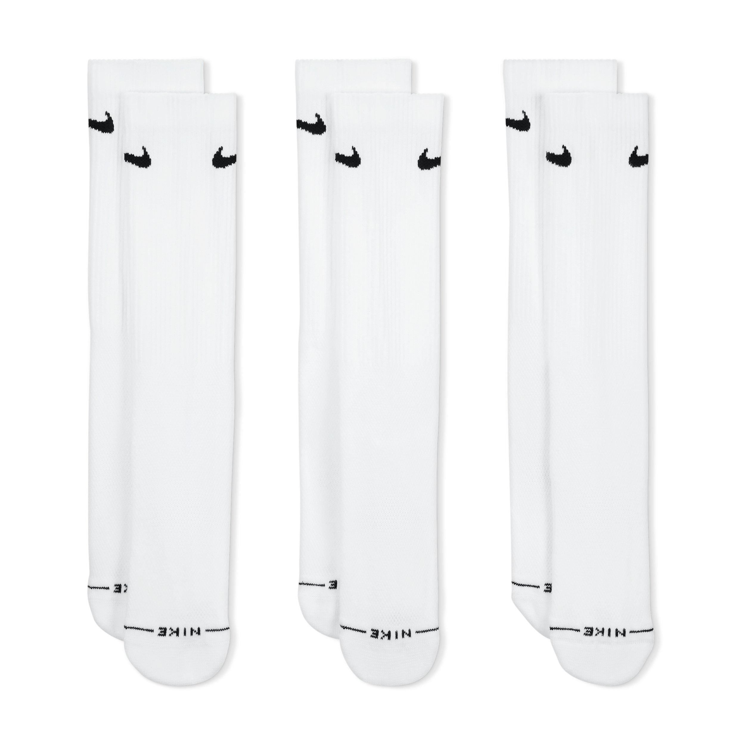 Thumbnail - Nike Everyday Elevated Crew-Socken (3 Paar) - Weiß