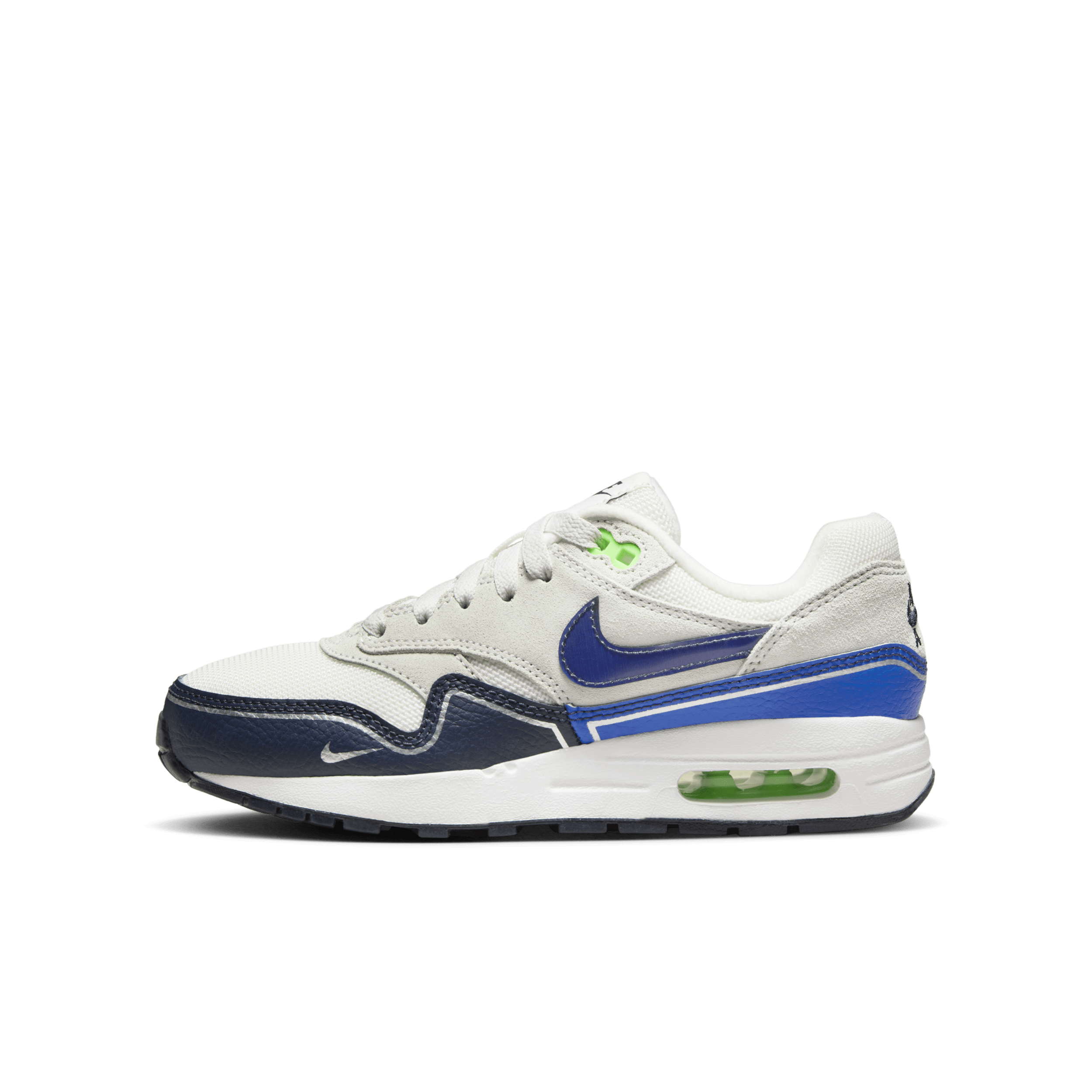 Chaussure Nike Air Max 1 pour ado - Blanc - HF7814-100