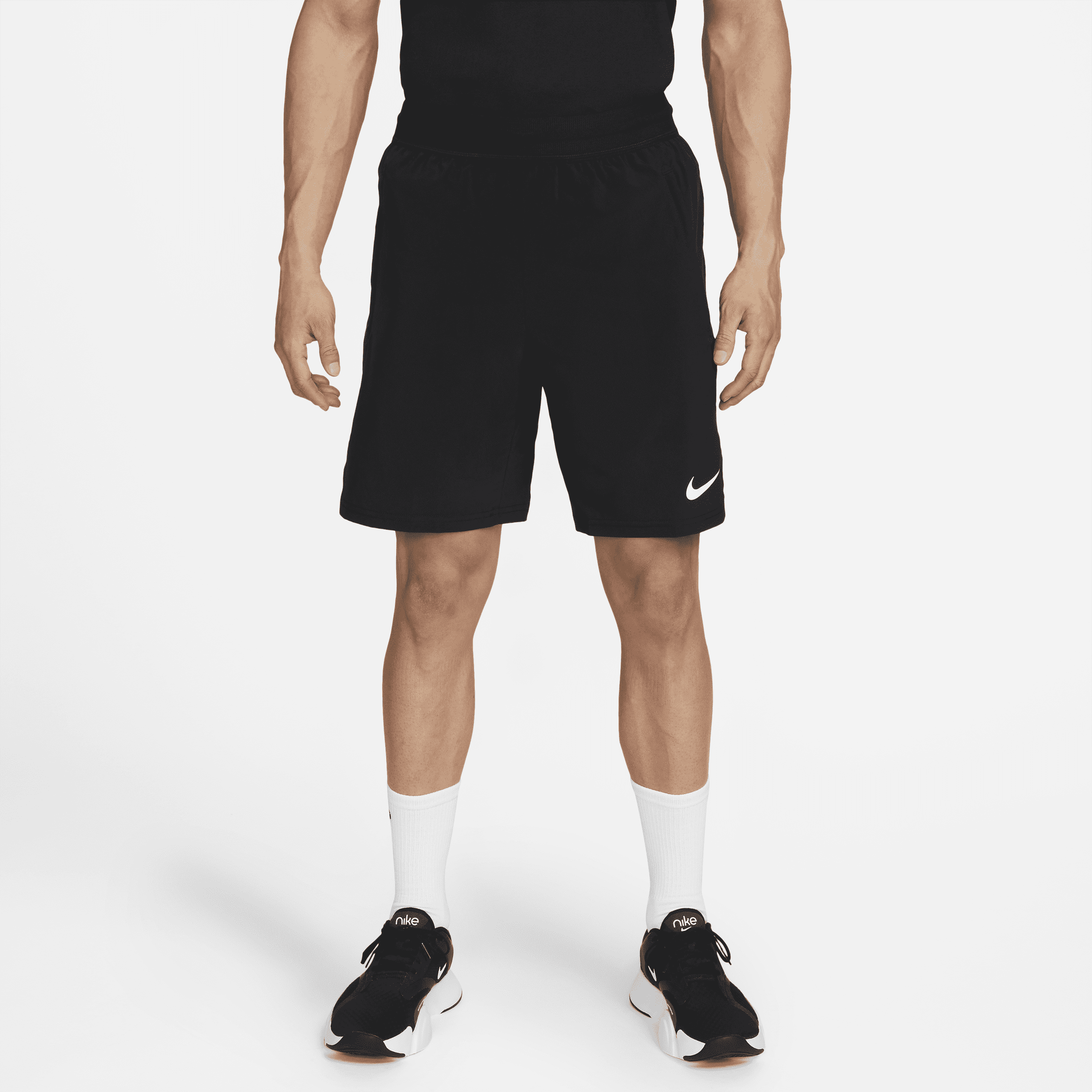 Ανδρικό σορτς προπόνησης Nike Pro Dri-FIT Flex Vent Max 21 cm - Μαύρο
