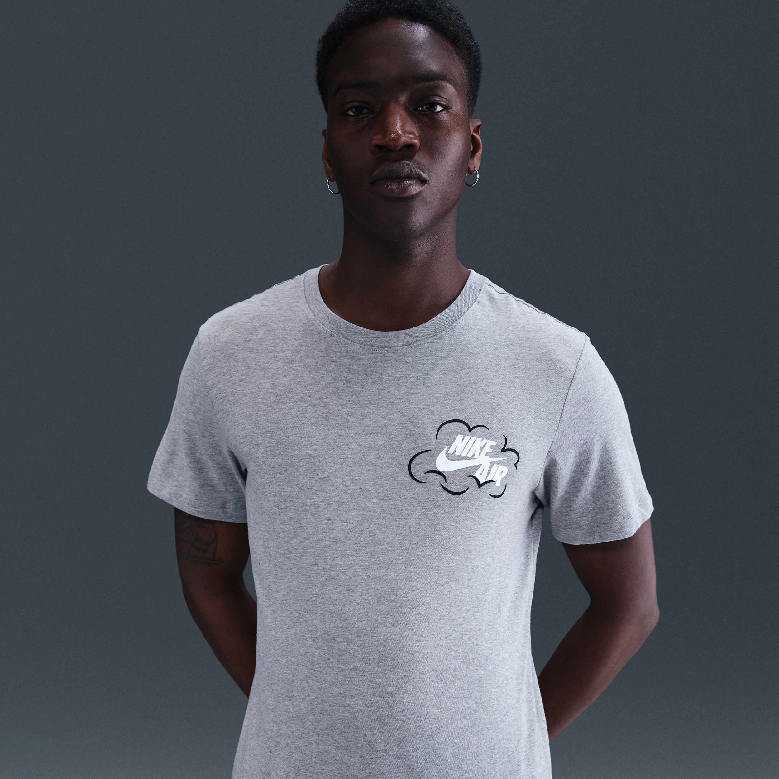 Thumbnail - Nike Sportswear Herren-T-Shirt - Grau