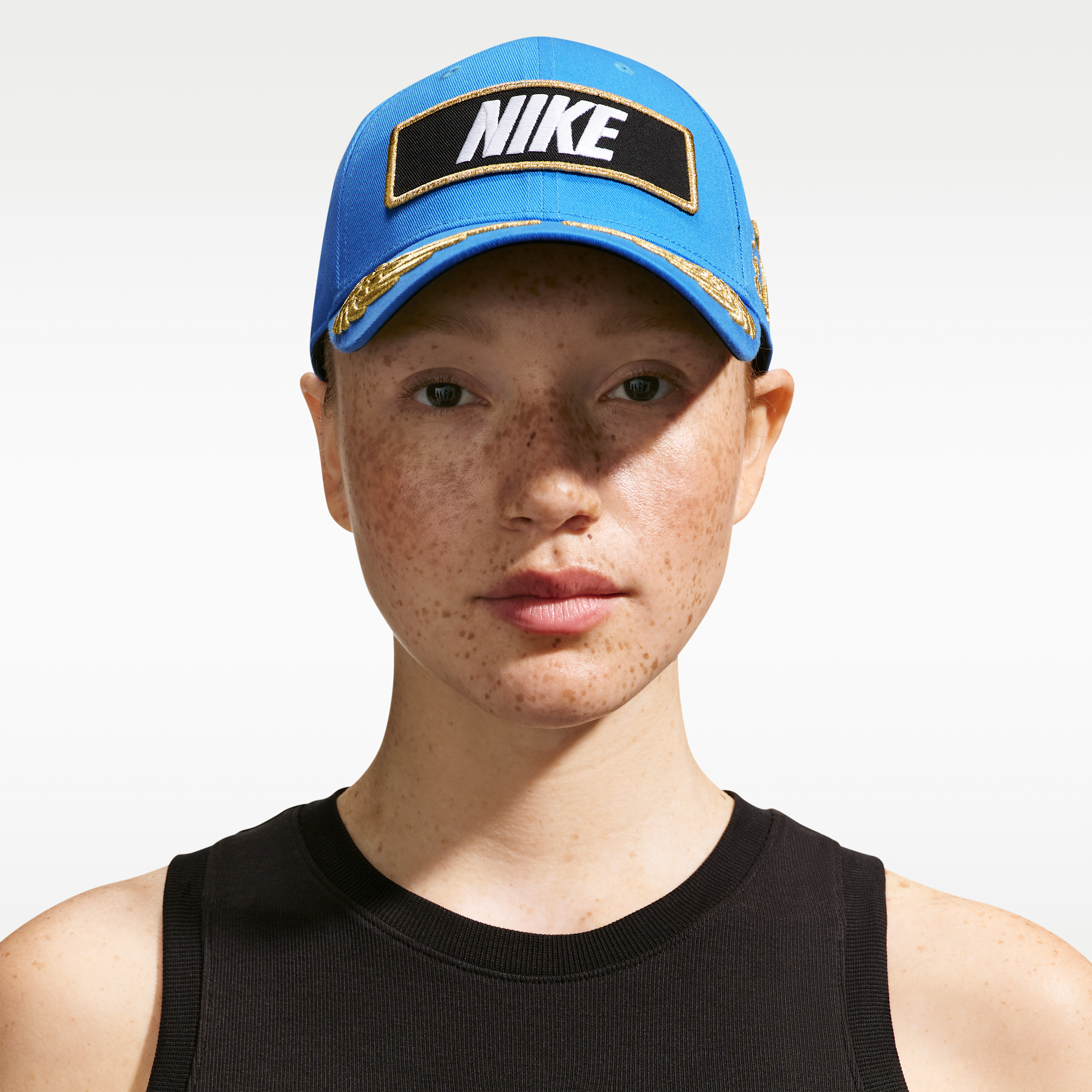 Thumbnail - Nike Club strukturierte Racing Cap - Blau