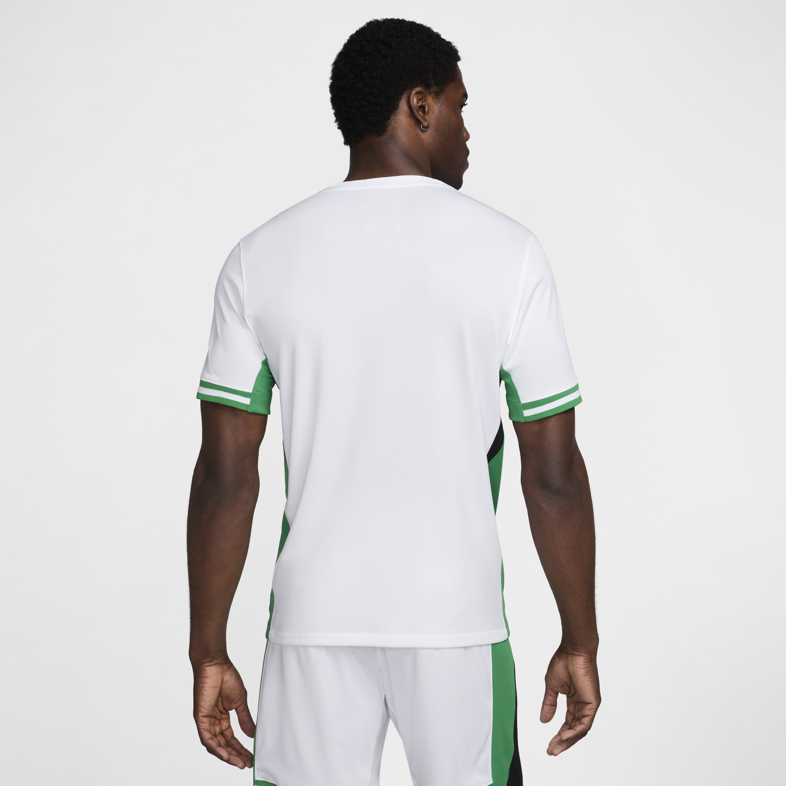 Nike Nigeria 2024 Stadium Thuis Dri-FIT replica voetbalshirt voor heren Wit