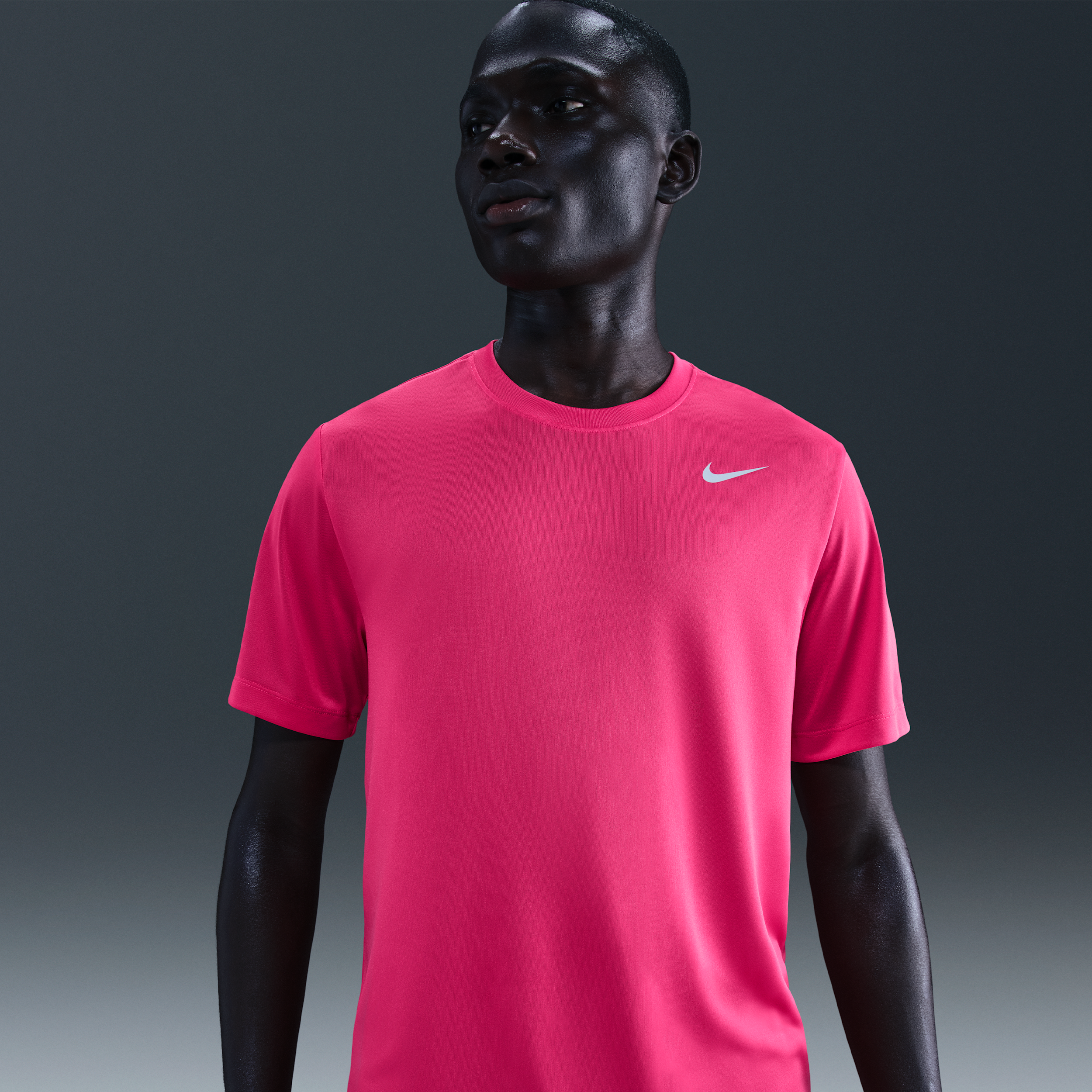 Thumbnail - Nike Dri-FIT Legend Fitness-T-Shirt für Herren - Pink