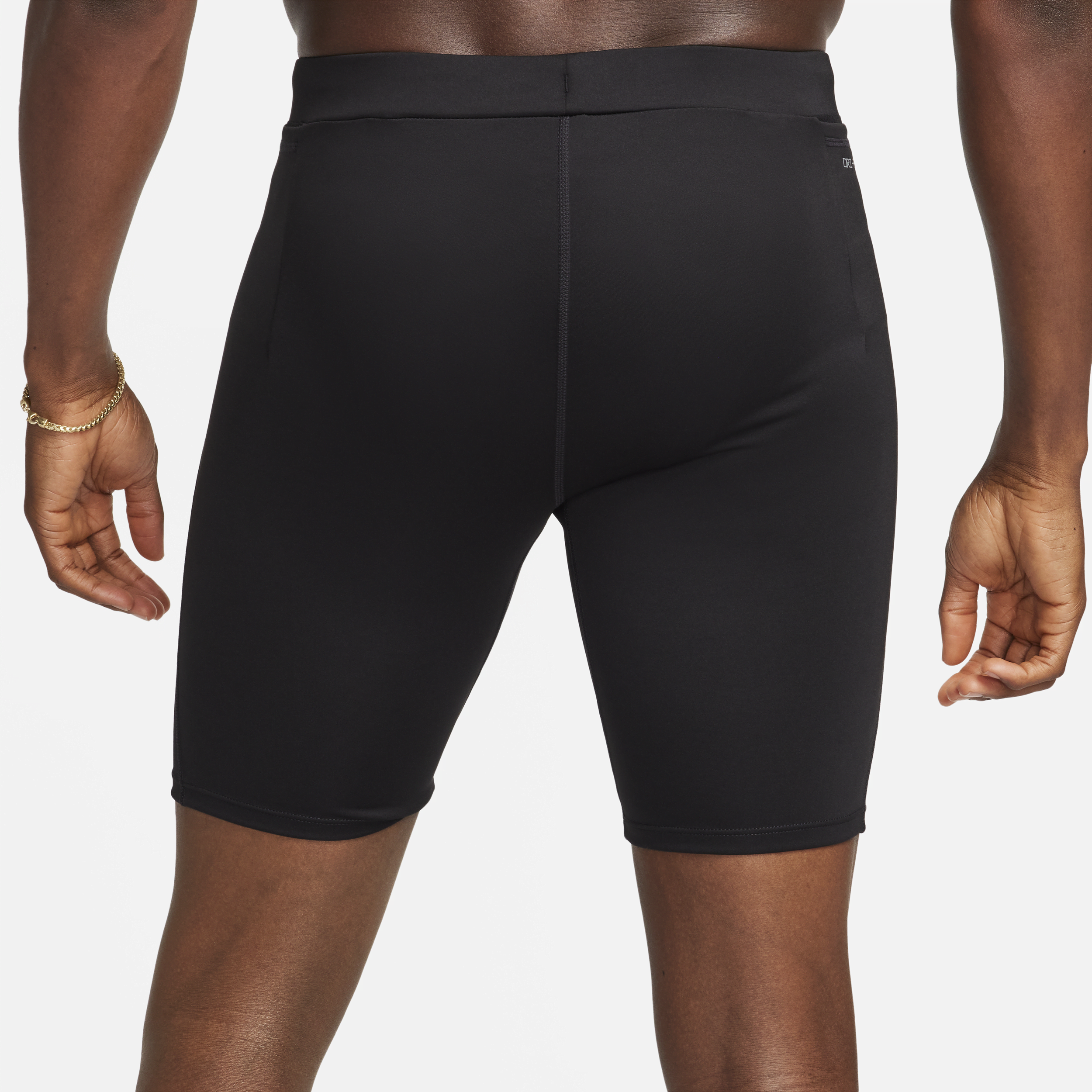 Nike Fast halflange hardlooptights met Dri-FIT en binnenbroek voor heren Zwart