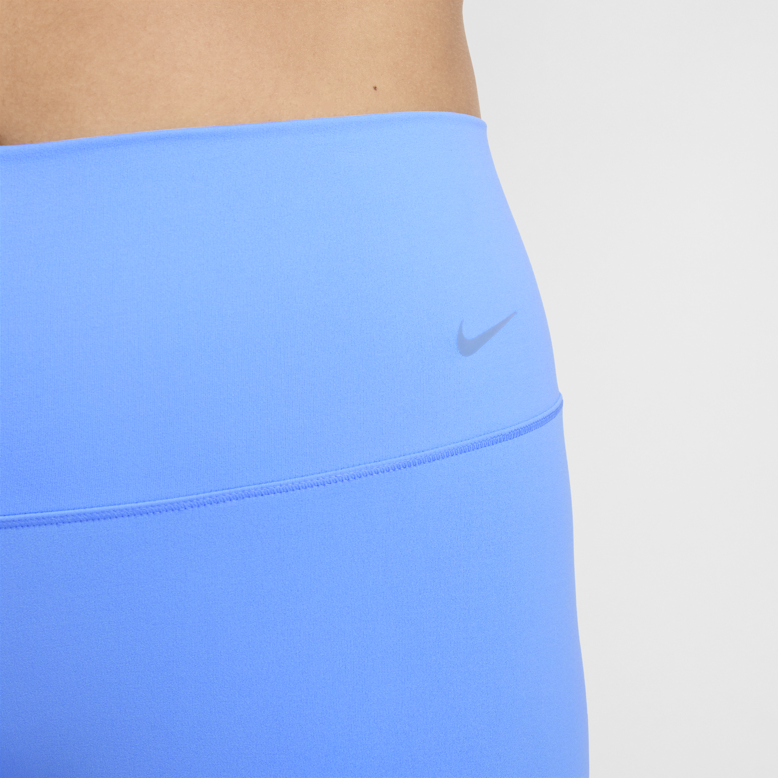 Nike Zenvy Legging met volledige lengte en iets ondersteunende hoge taille voor dames Blauw