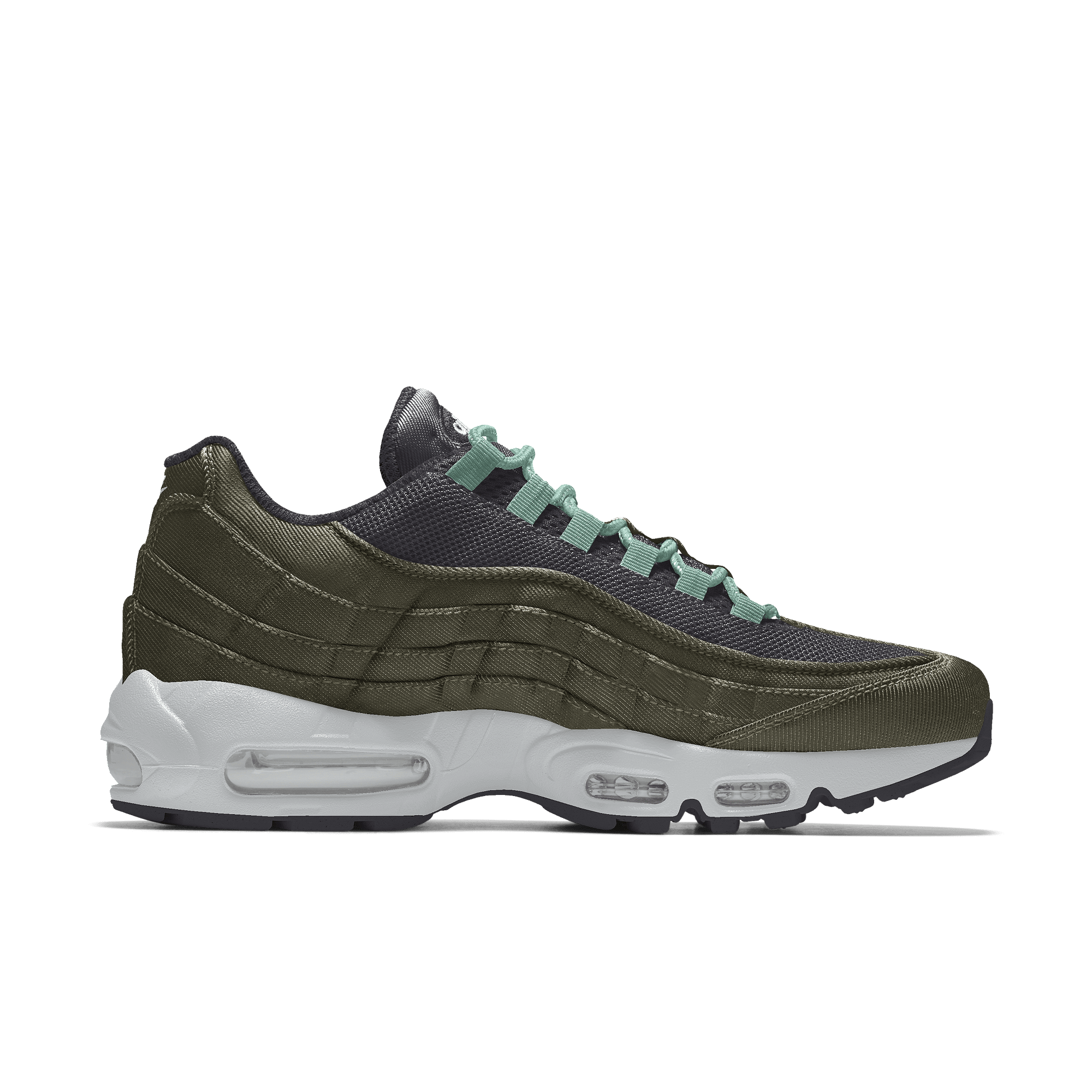 Chaussure personnalisable Nike Air Max 95 By You pour Homme - Noir - 3524937763