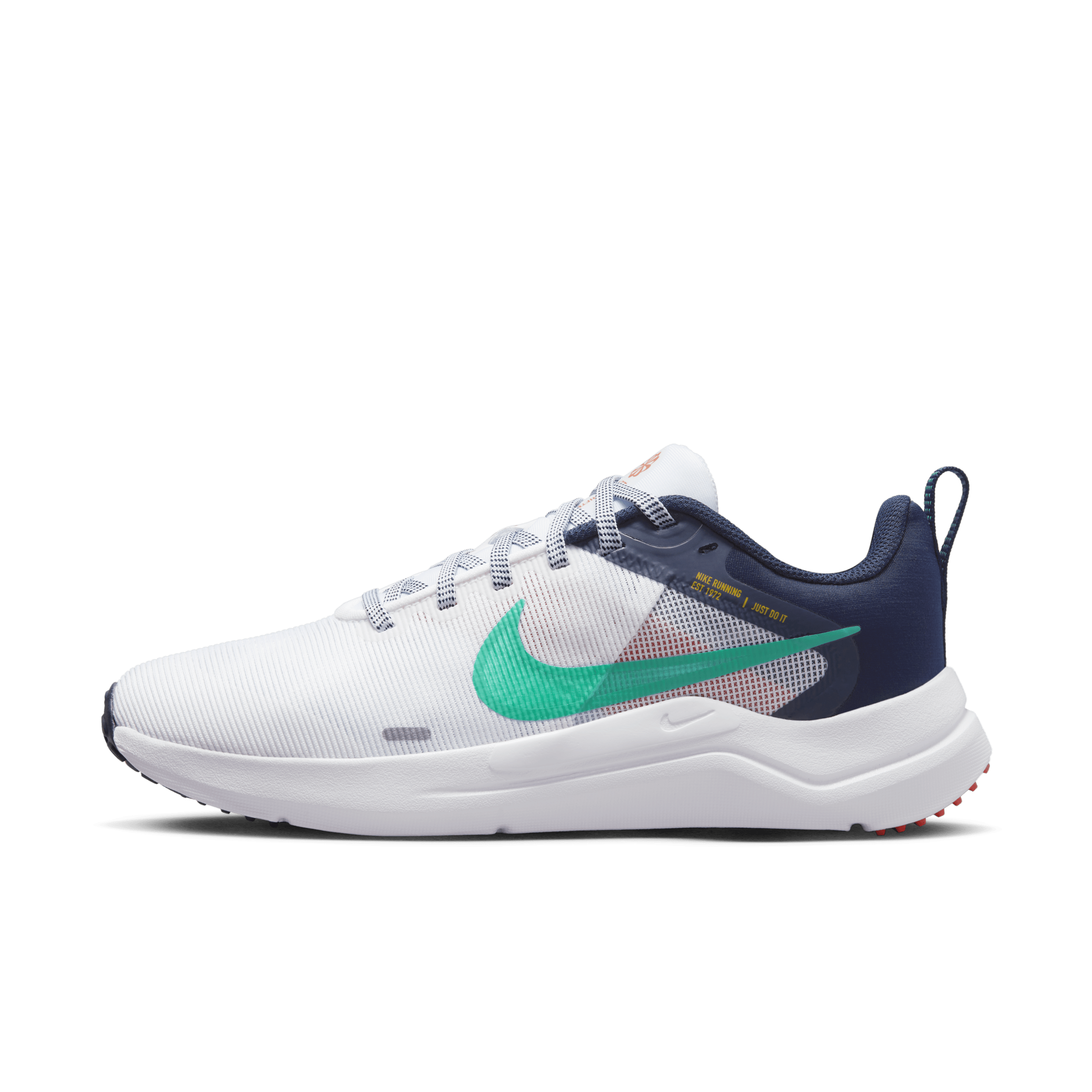 Nike Downshifter 12 Hardloopschoenen voor dames (straat) - Wit - DD9294-103