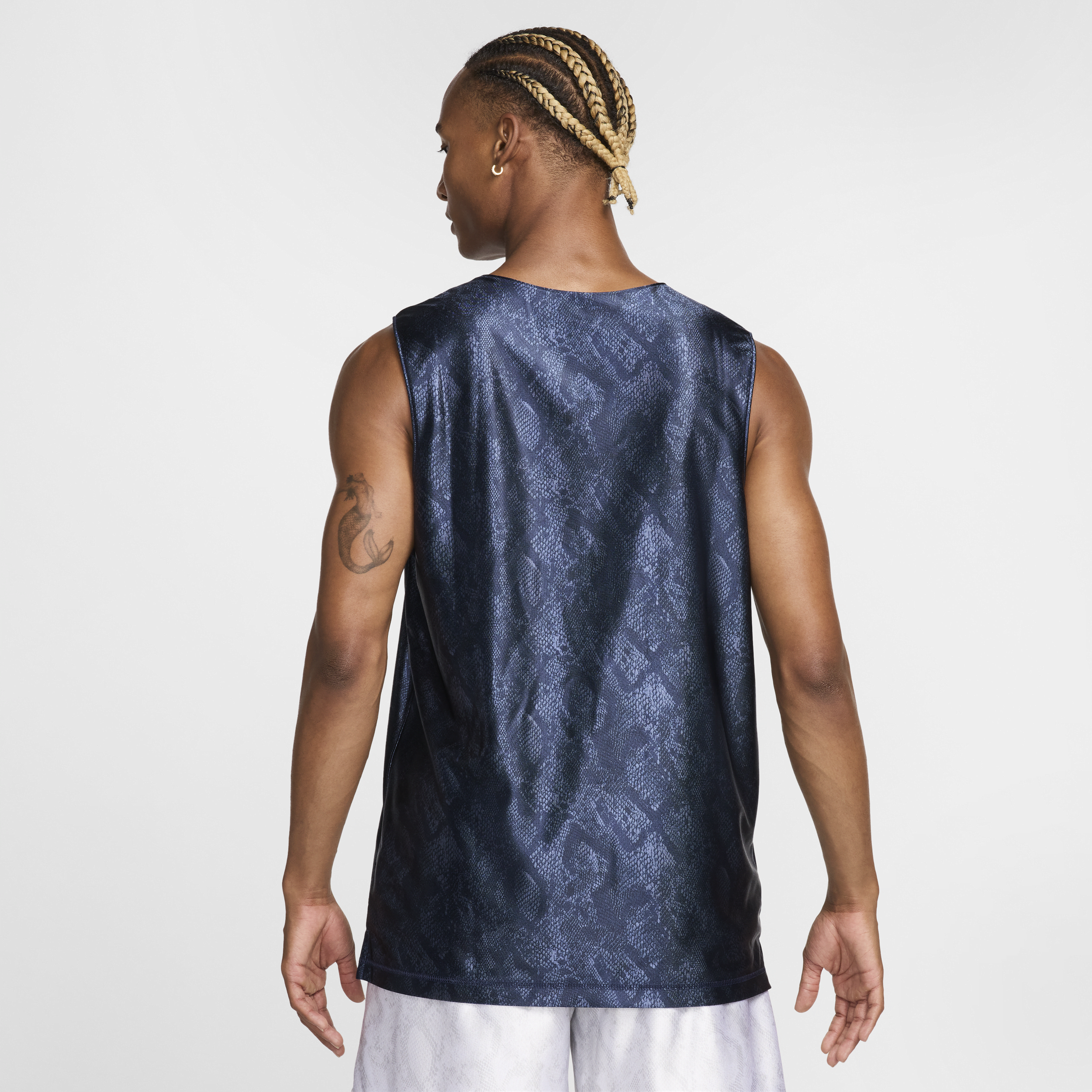 Maillot de basket réversible Nike Dri-FIT Standard Issue Kobe pour homme - Bleu