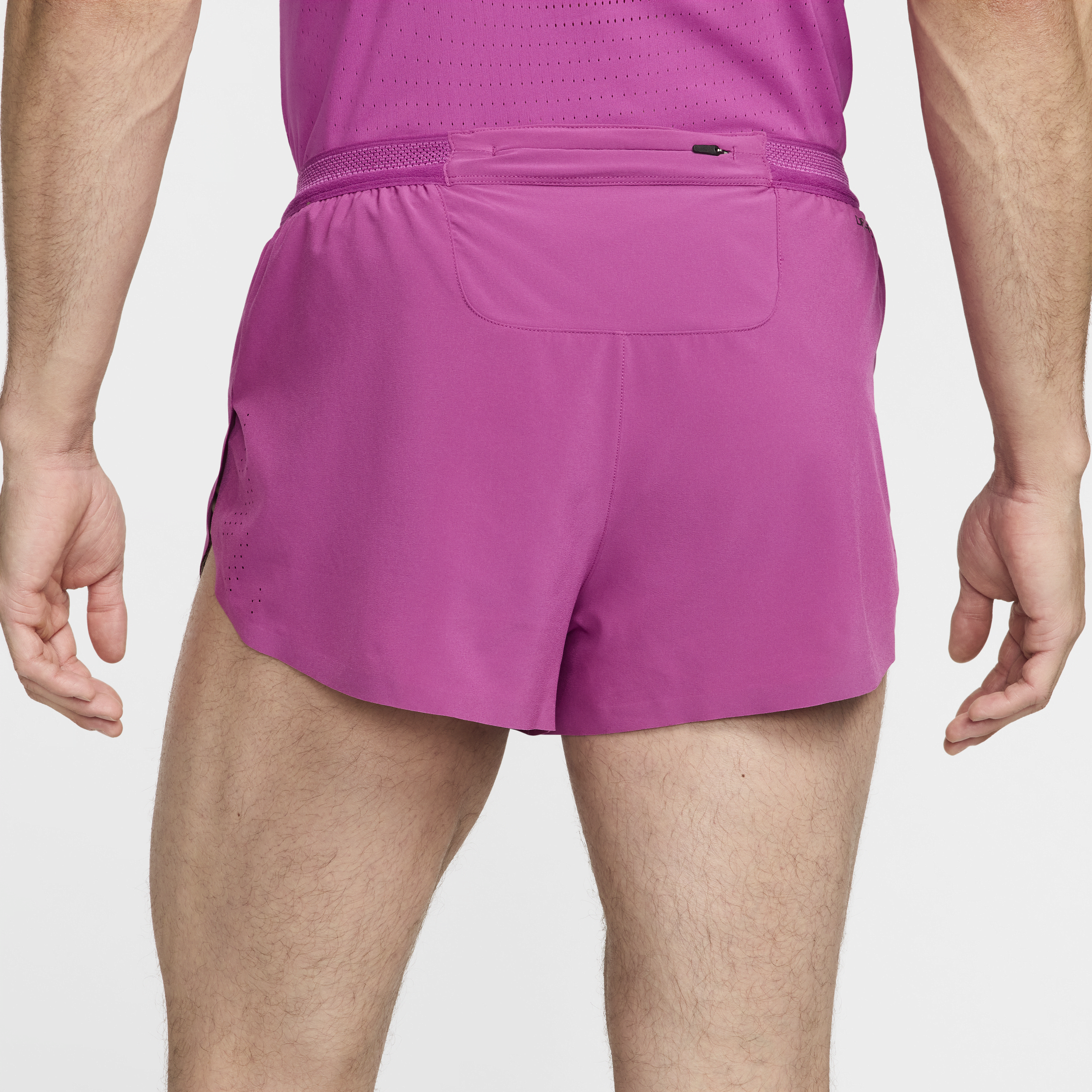 Short de running avec sous-short intégré 5 cm Dri-FIT ADV Nike AeroSwift pour homme - Pourpre