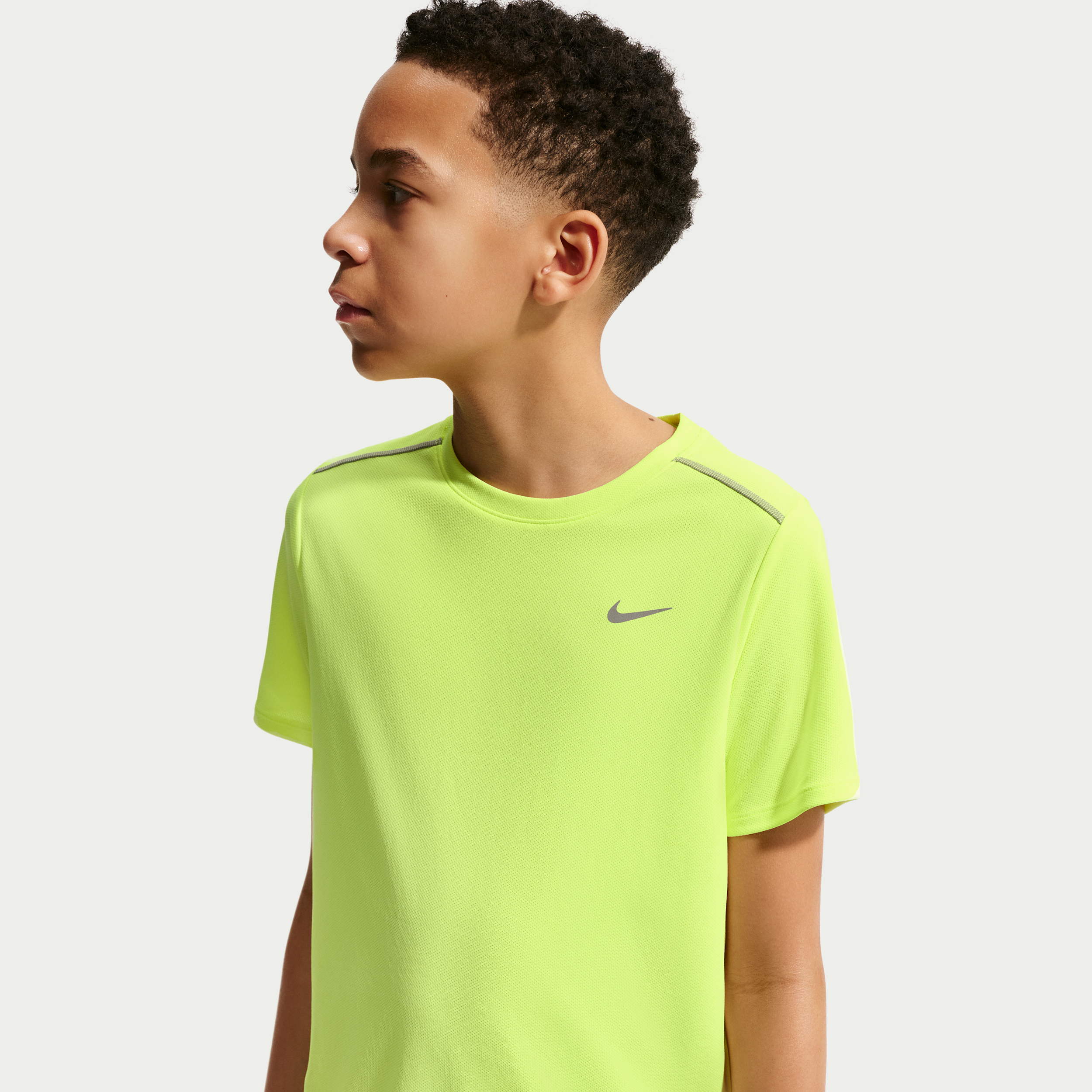 Nike Hardloopshirts geel