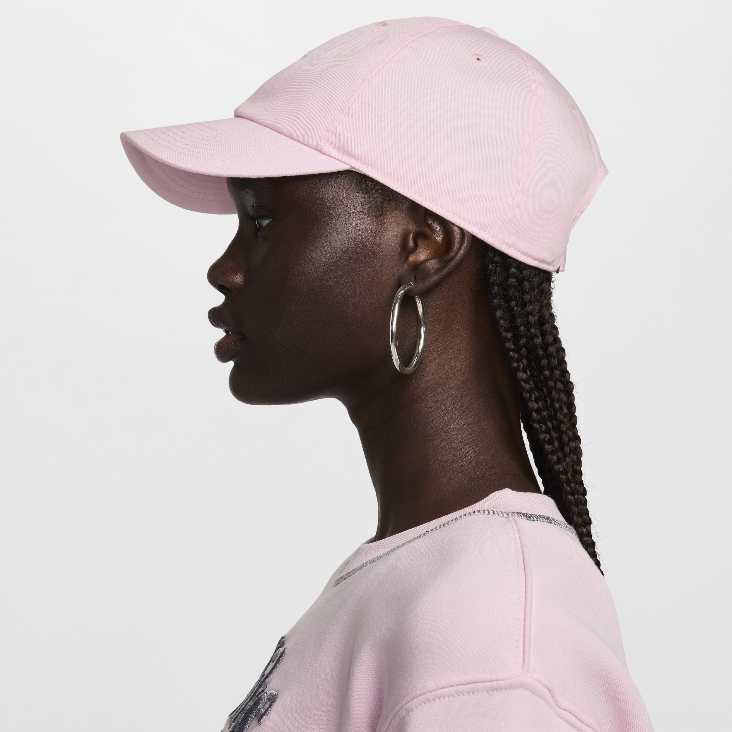 Casquette délavée souple Futura Nike Club pour enfant - Rose