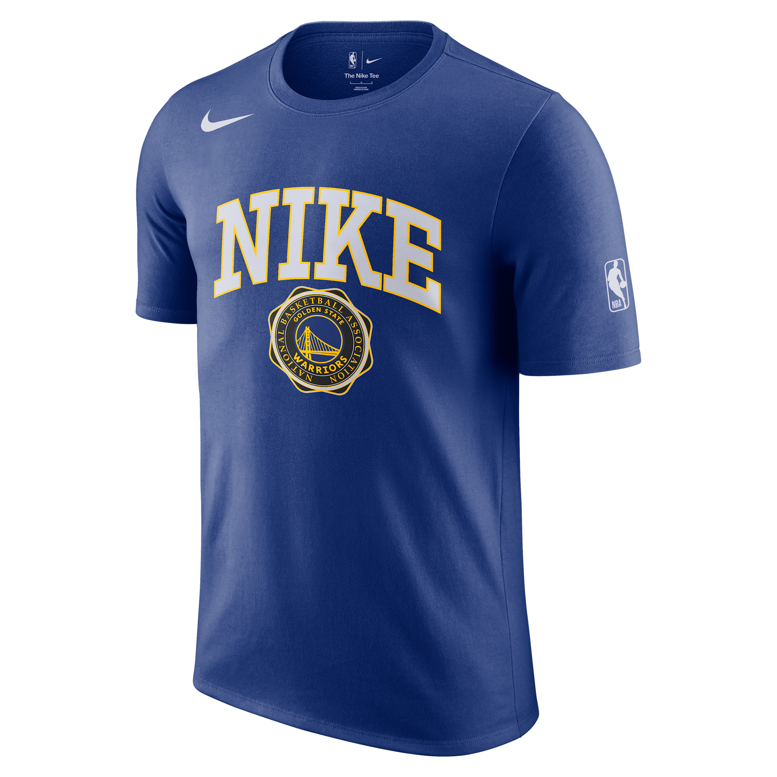 T-shirt Nike NBA Golden State Warriors Essential pour homme - Bleu