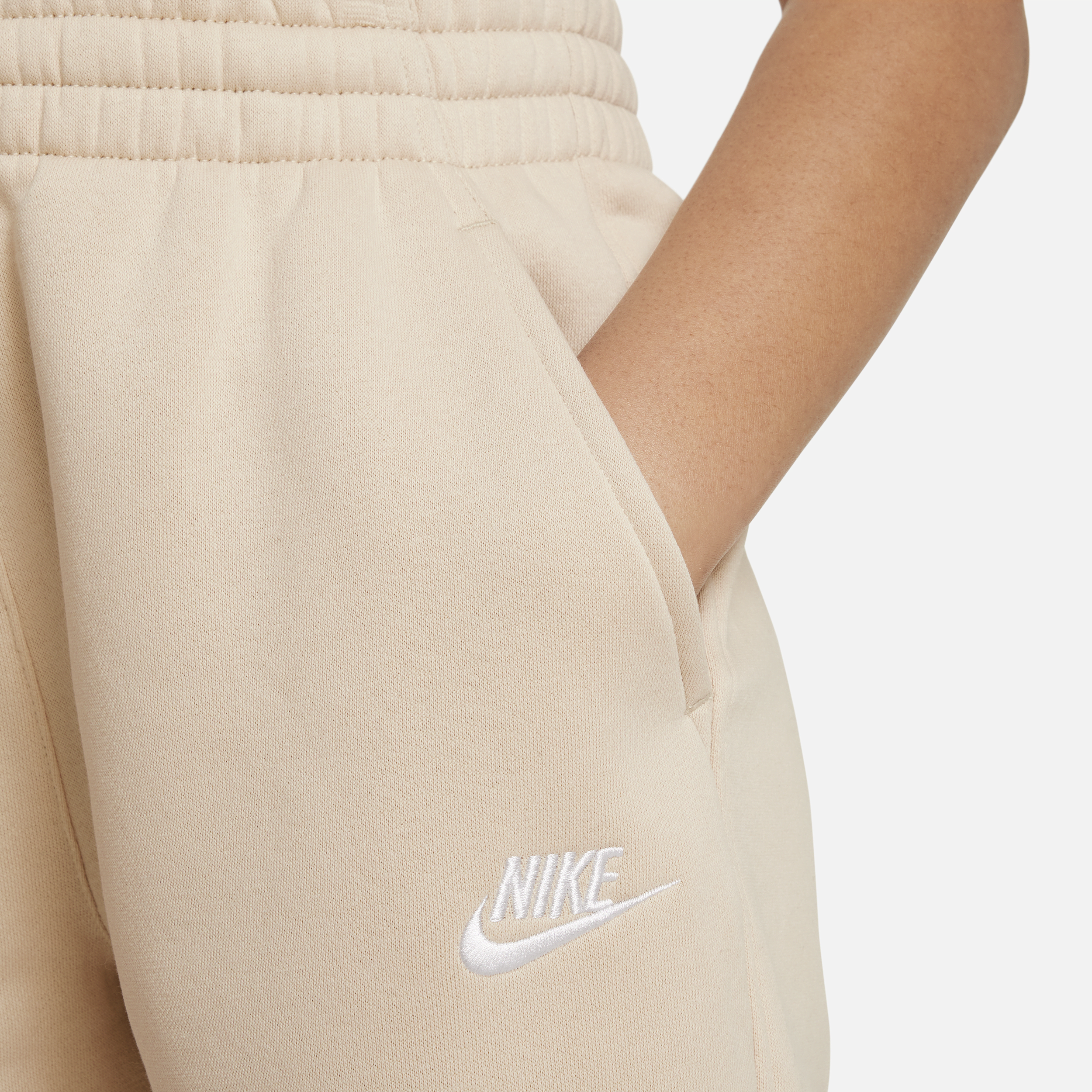 Pantalon ample Nike Sportswear Club Fleece pour ado - Marron