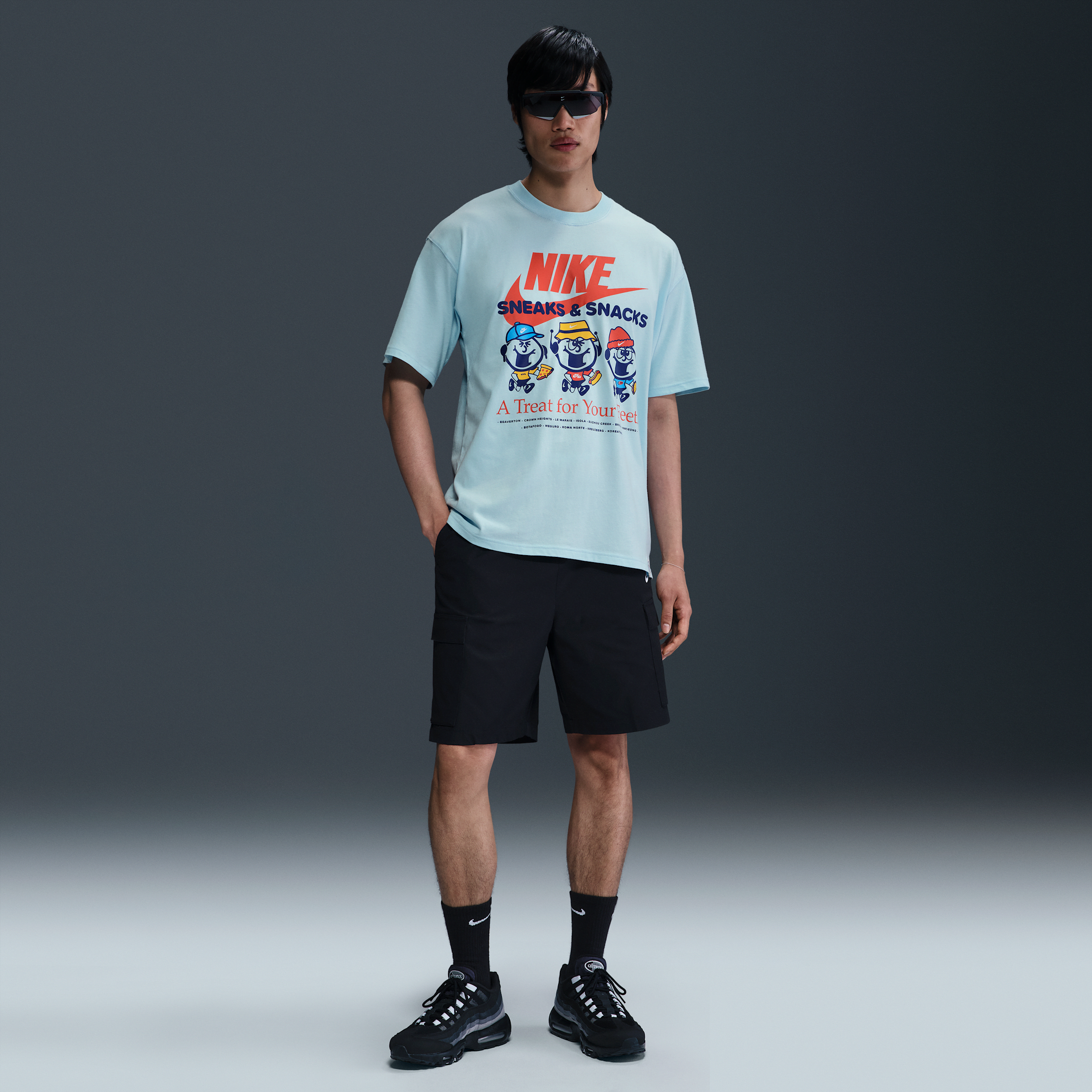 T-shirt Max90 Nike Sportswear - Bleu