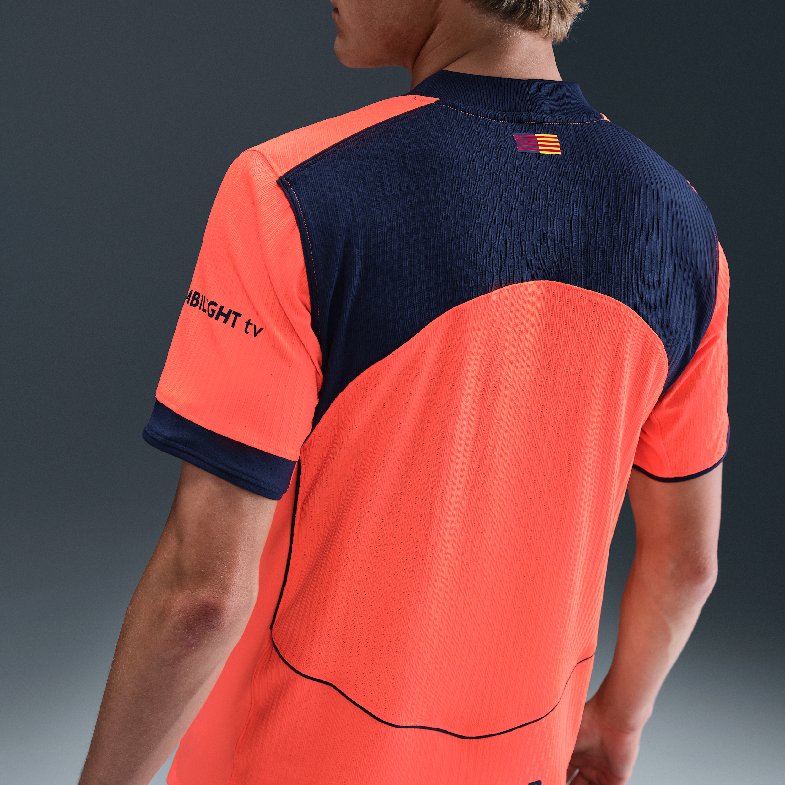 Thumbnail - FC Barcelona 2025/26 Match Home Nike Dri-FIT ADV Total 90 Authentic Fußballtrikot (Herren) - Orange