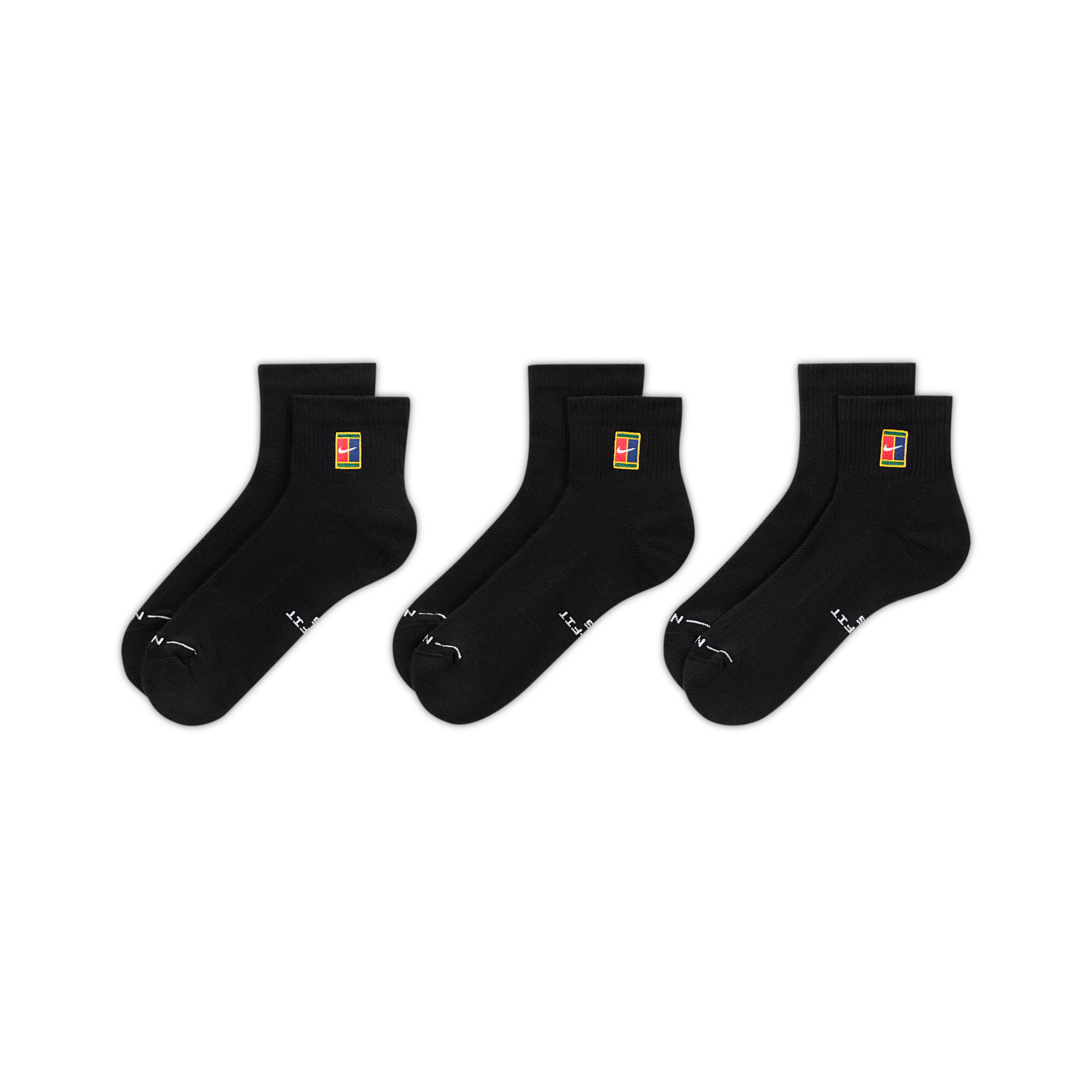 Thumbnail - Nike Everyday Elevated Knöchelsocken (3 Paar) - Multi-Color