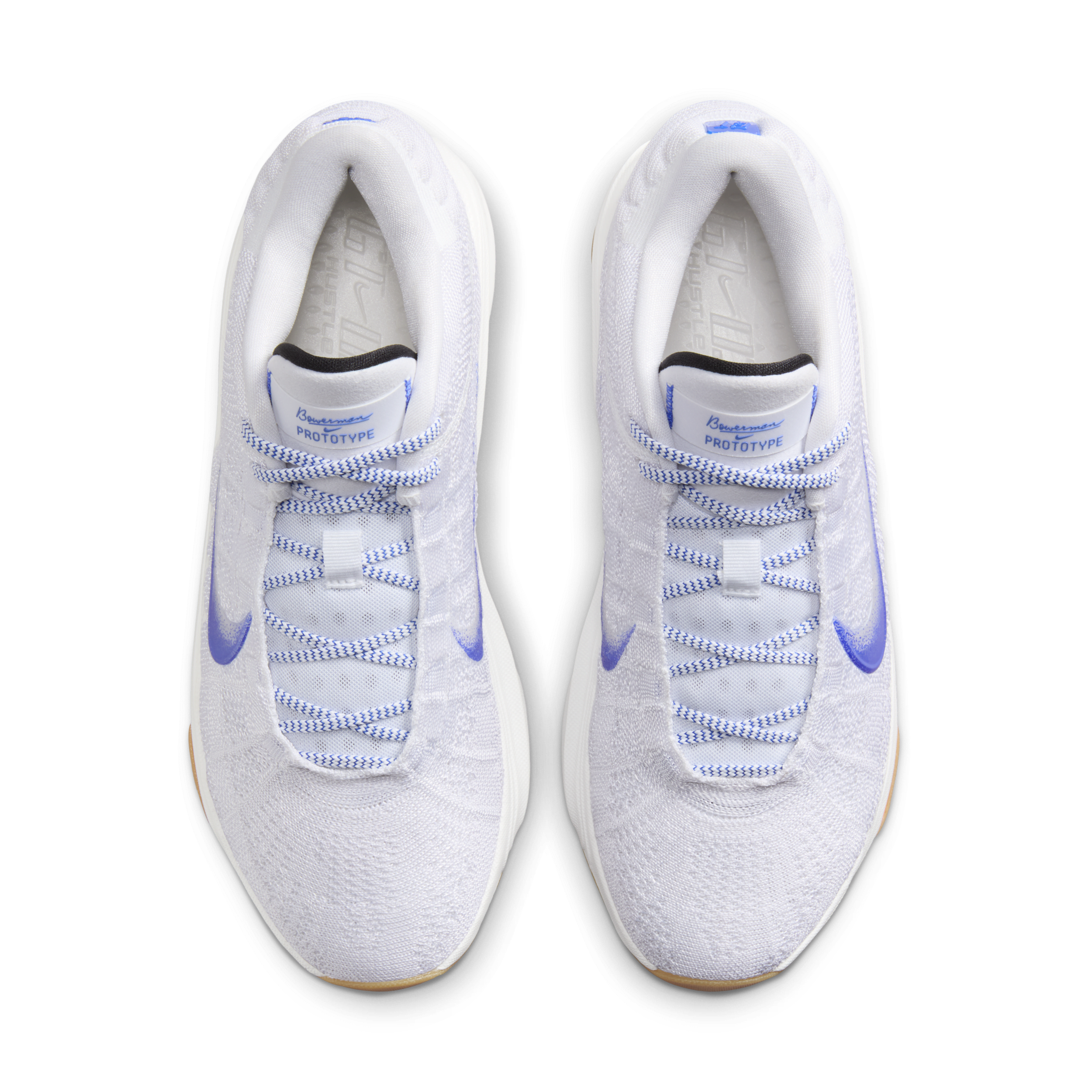 Chaussure de basket Nike G.T. Hustle 3 Blueprint - Blanc