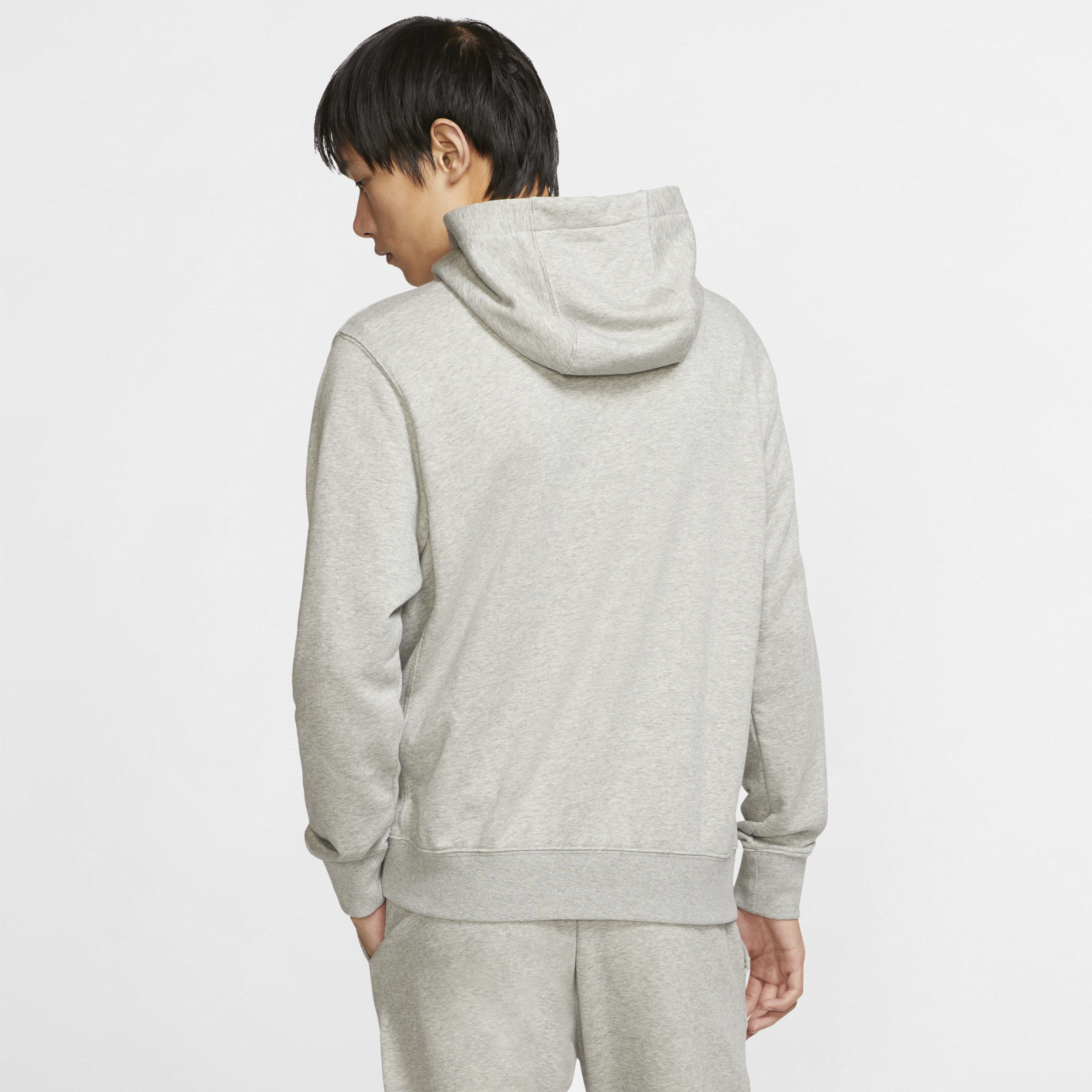 Sweat à capuche à zip Nike Sportswear Club pour homme - Gris