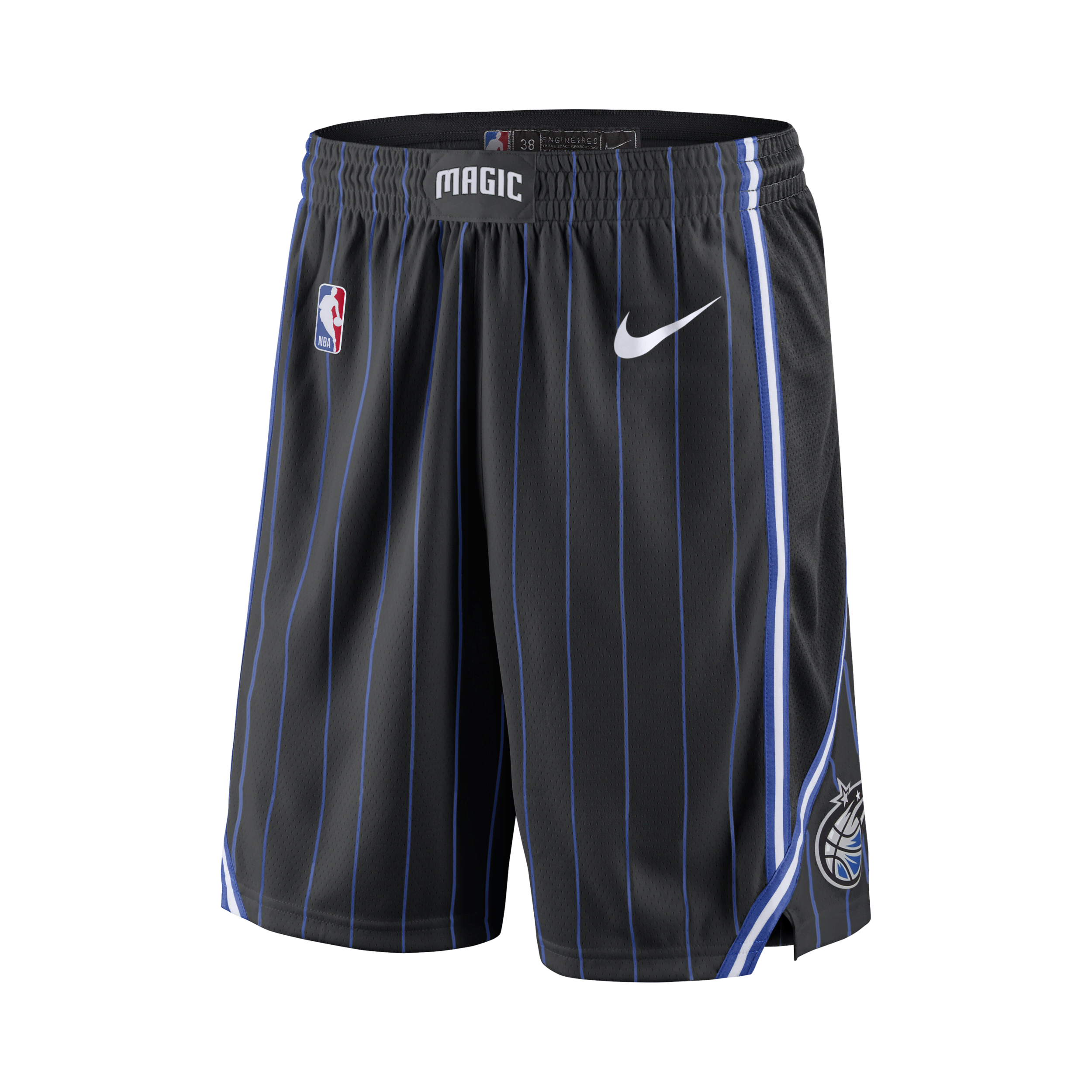 Orlando Magic Icon Edition Nike NBA Swingman-shorts til mænd - sort