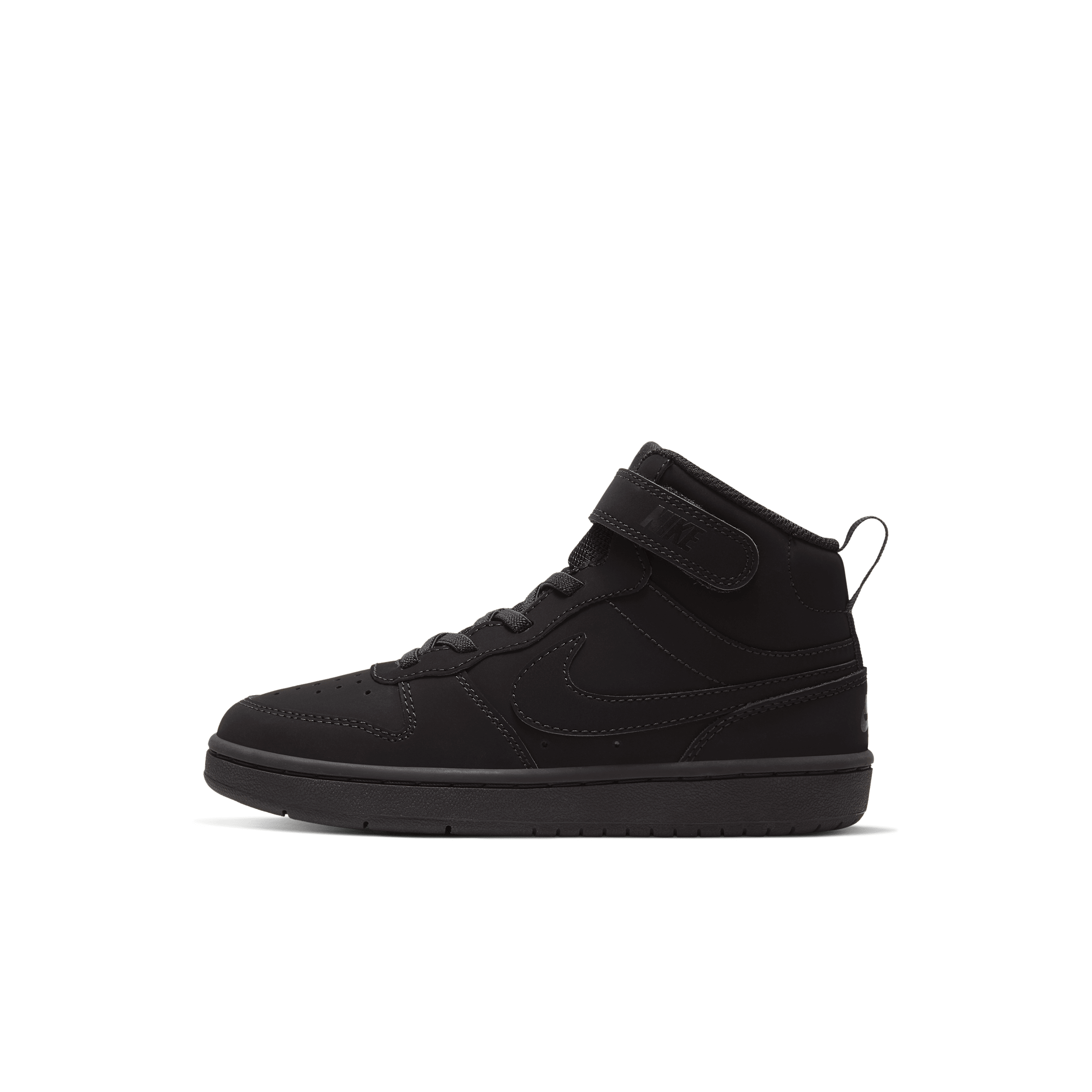 Nike Court Borough herensneaker zwart