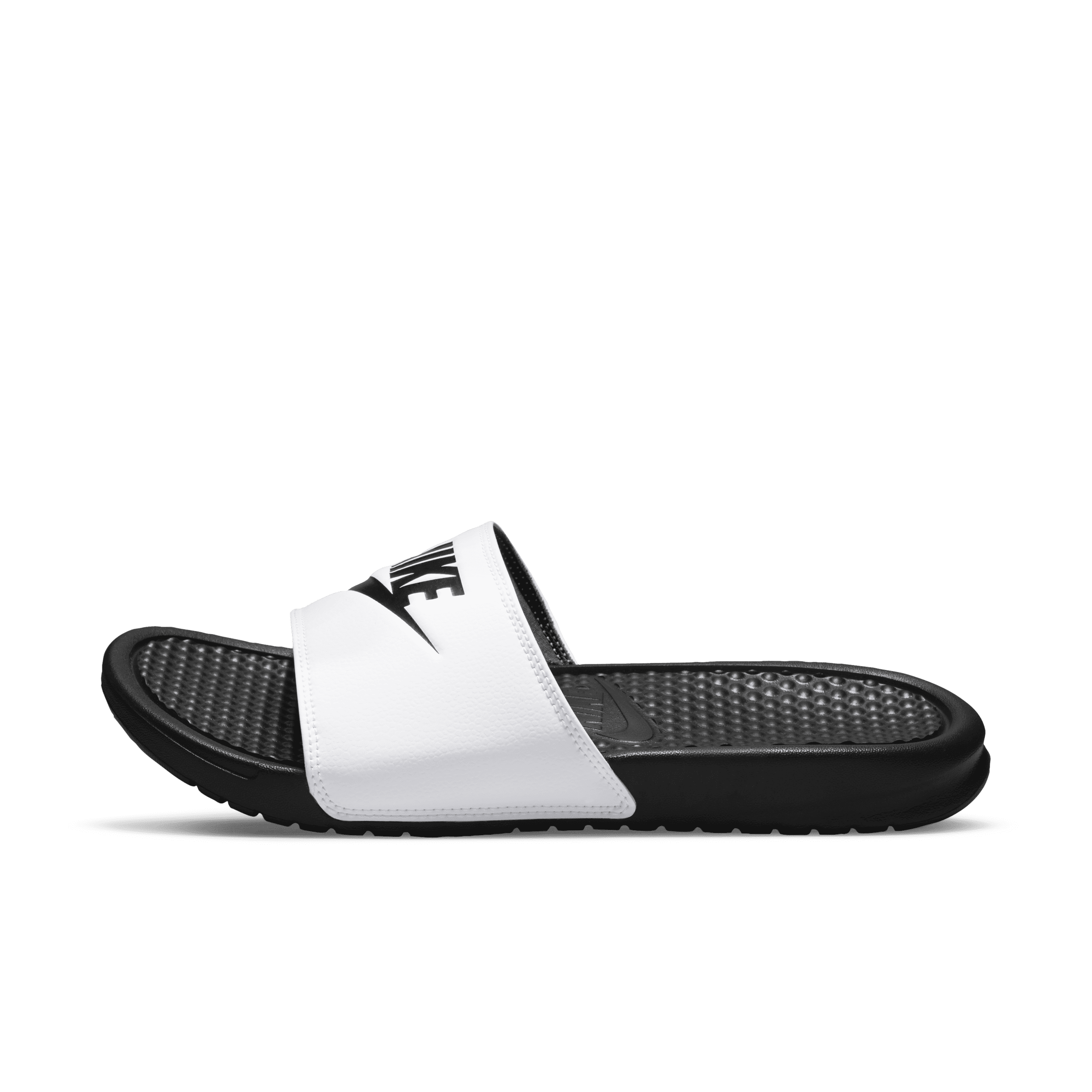 Udlevering Forbløffe klar Nike Benassi JDI White/Black Sandals | 343880-100 | FOOTY.COM