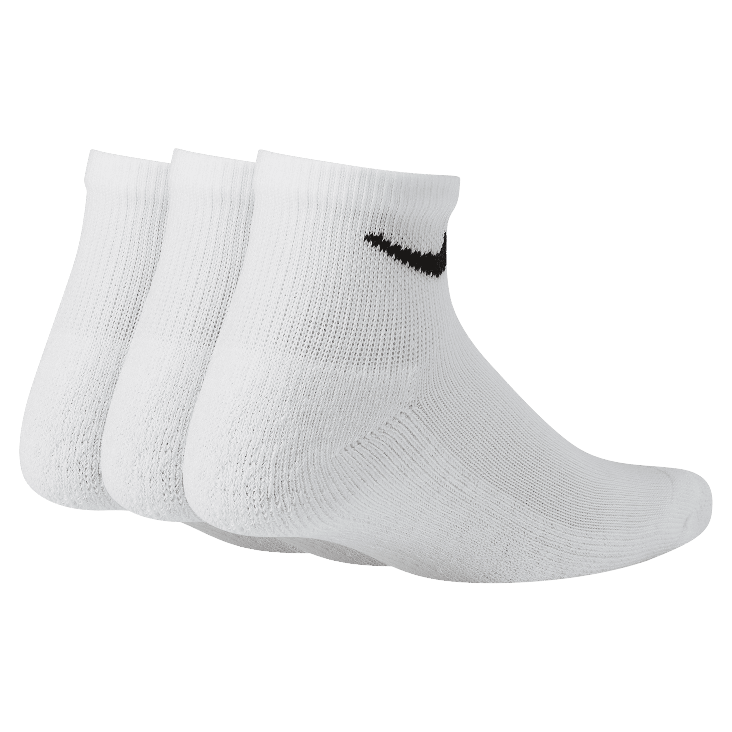 Nike Basics enkelsokken voor kleuters (3 paar) Wit