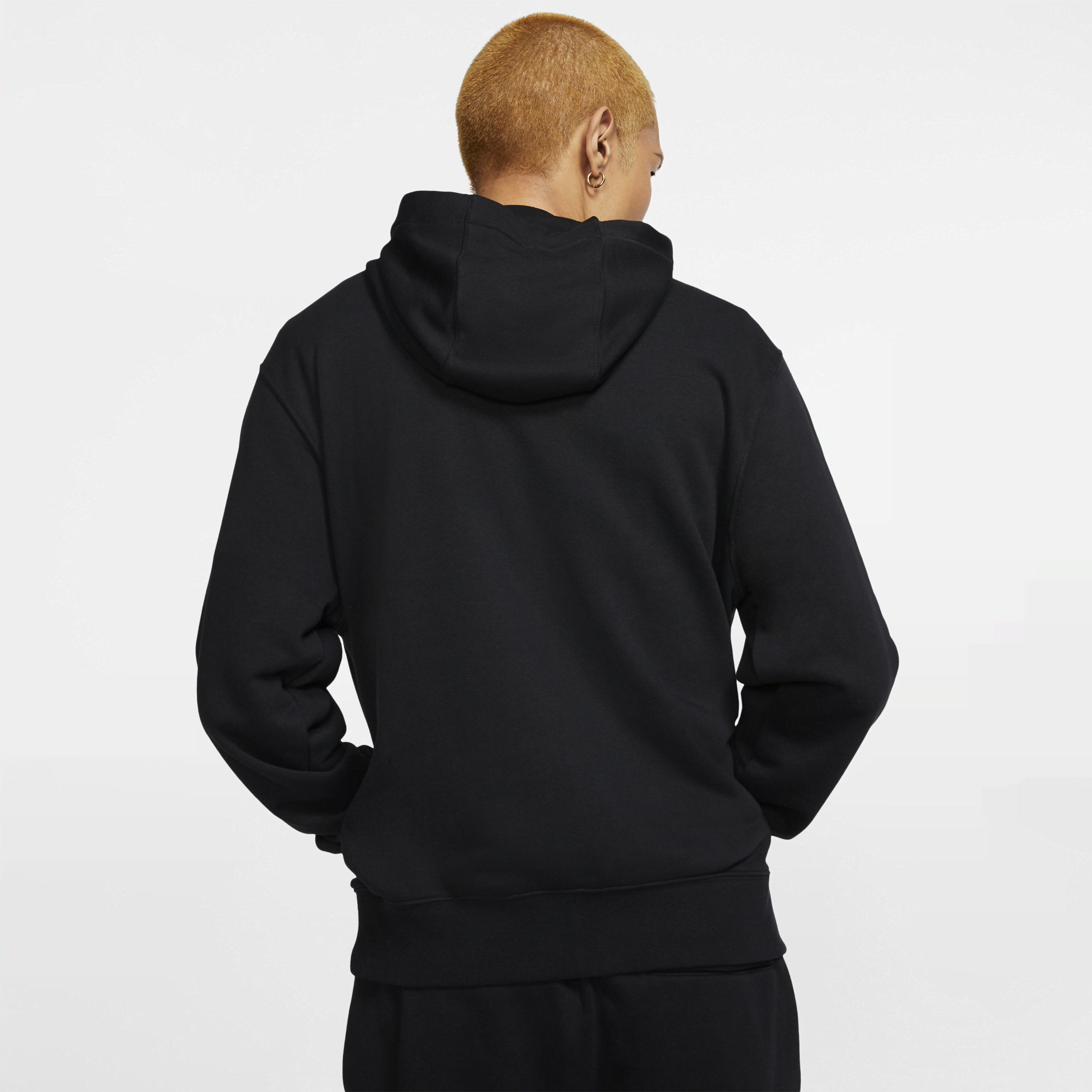 Sweat à capuche à zip Nike Sportswear Club pour homme - Noir