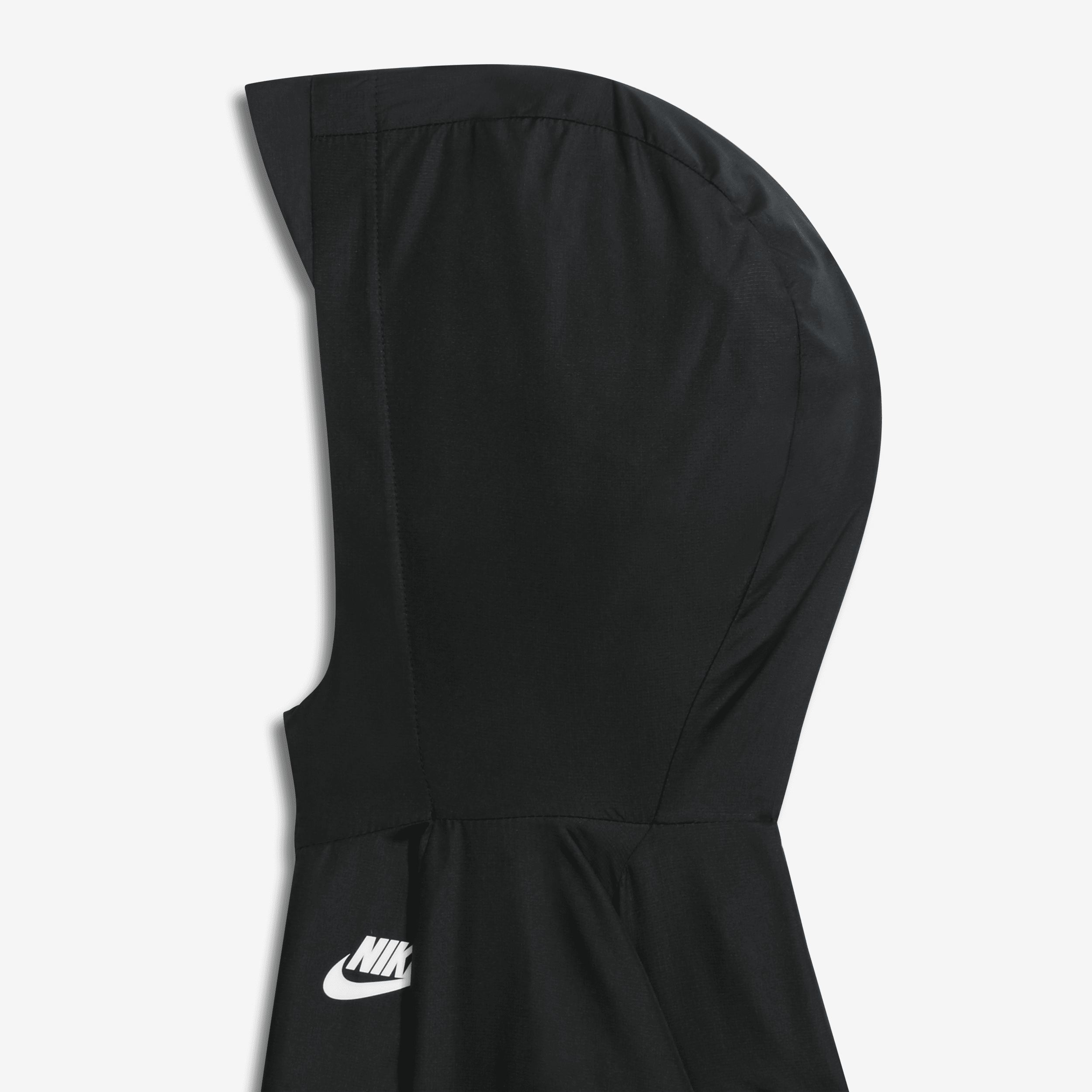 Nike Sportswear Windrunner peuterjack met rits Zwart