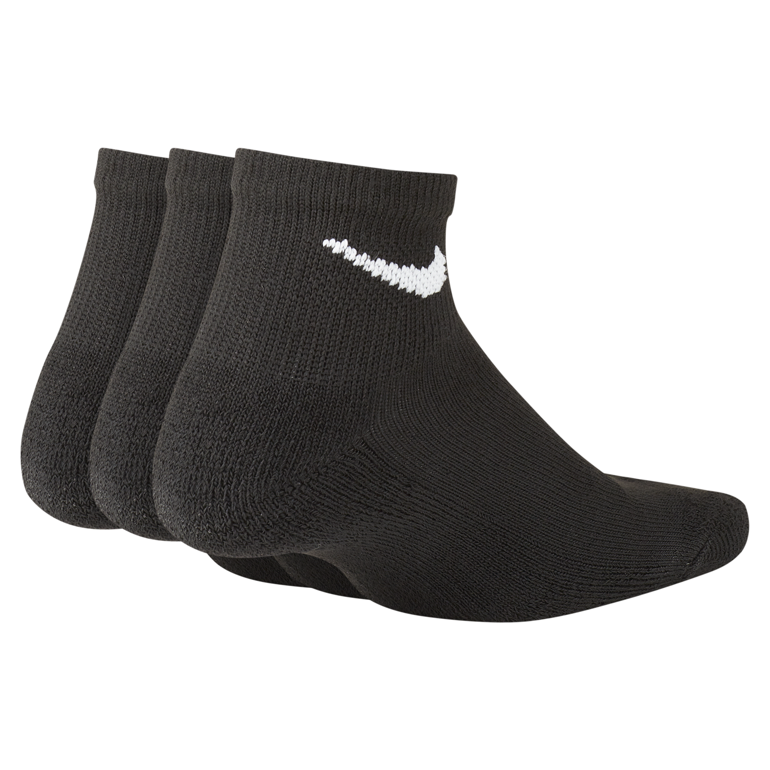 Nike Basics enkelsokken voor kleuters (3 paar) Zwart