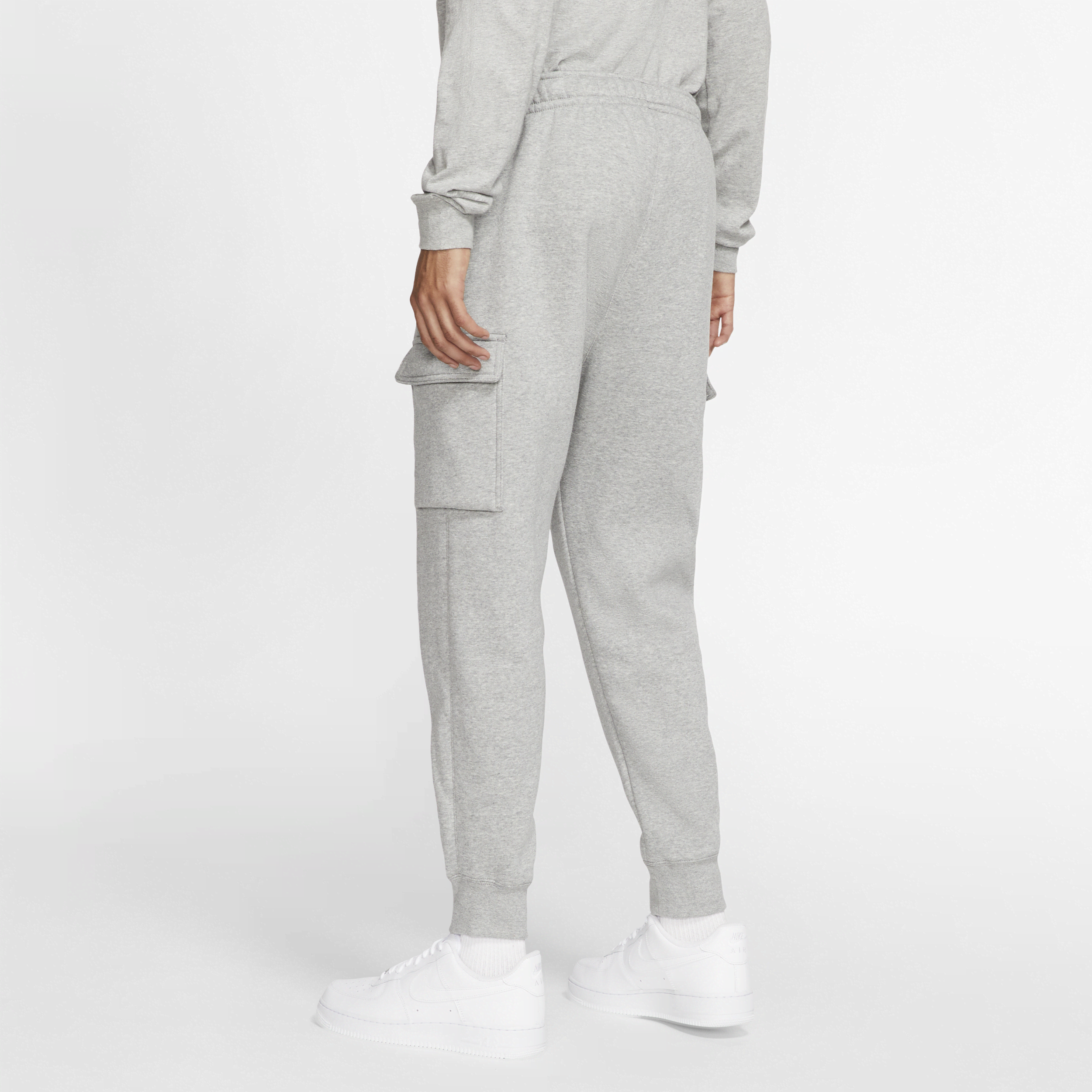 Pantalon cargo Nike Sportswear Club Fleece pour Homme - Gris