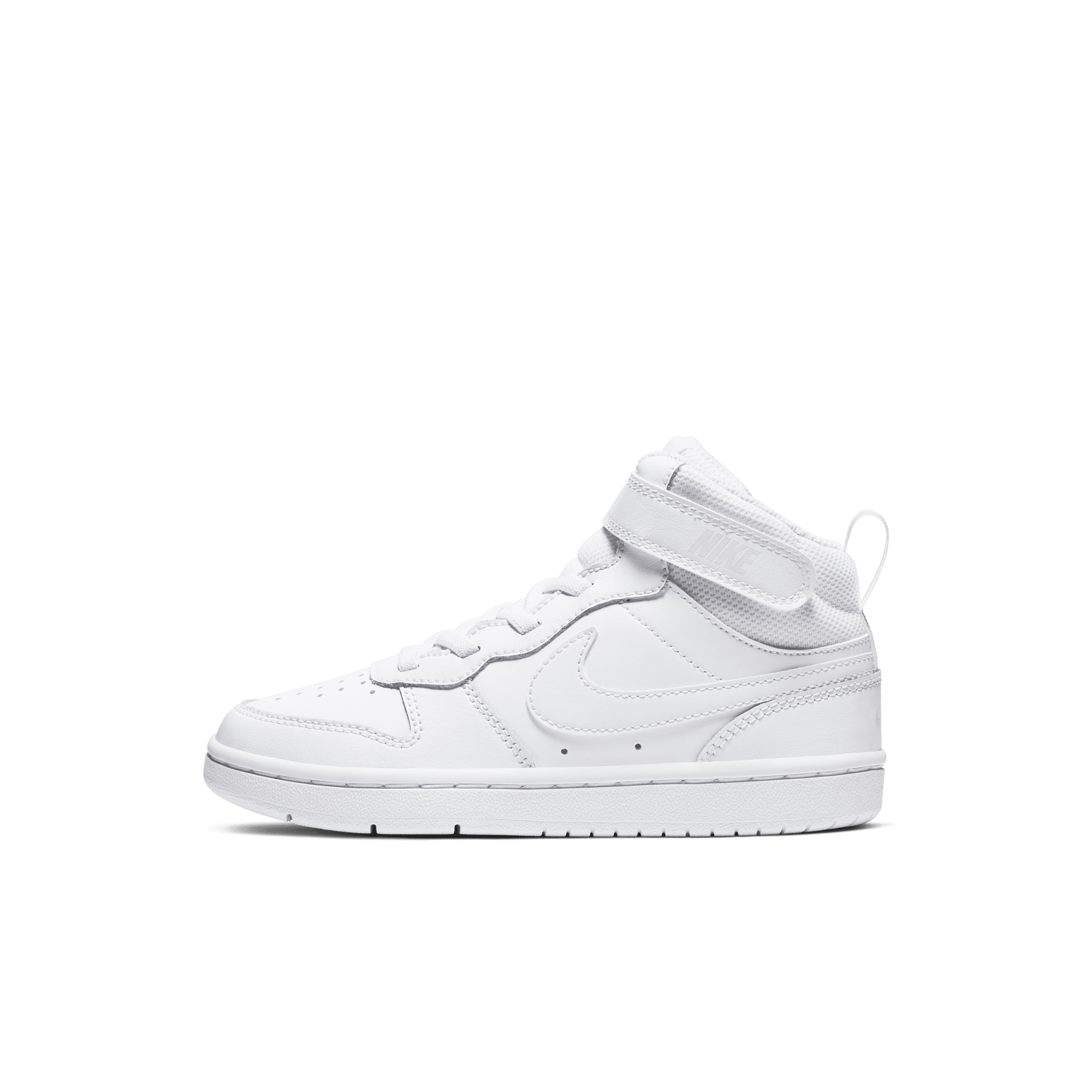 Chaussure Nike Court Borough Mid 2 pour Jeune enfant - Blanc