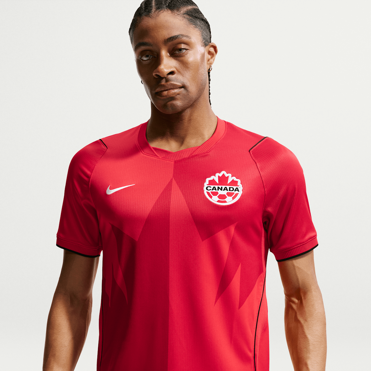 Maillot de foot Replica Nike Dri-FIT Canada 2026 Stadium Domicile pour homme - Rouge