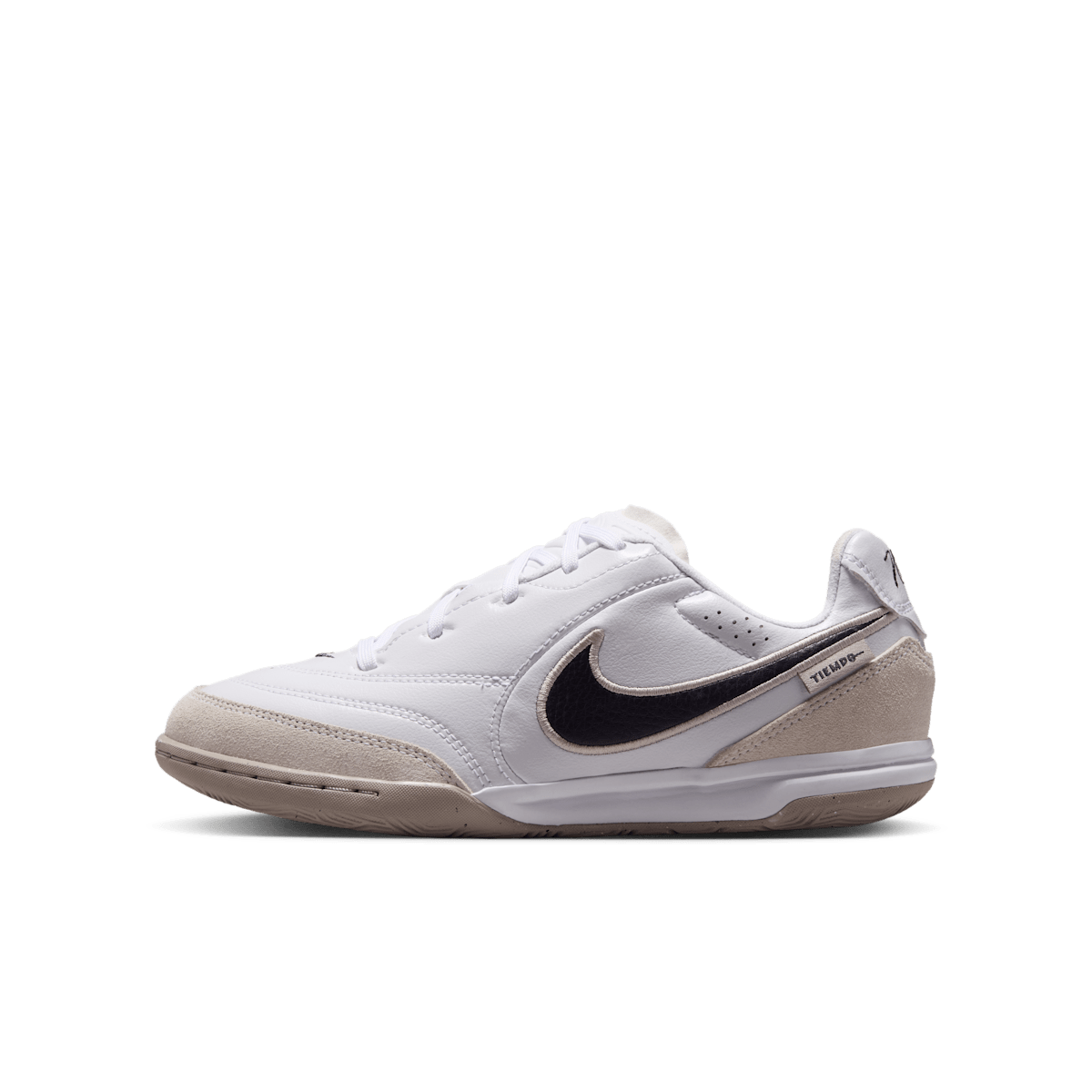 Chaussures de foot en salle basses Nike Jr. Tiempo Streetgato pour enfant/ado - Blanc