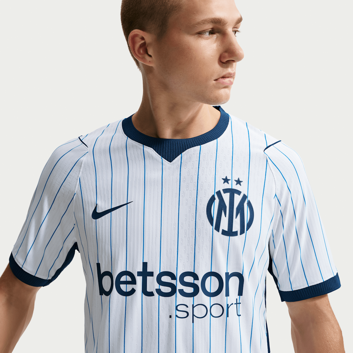 Maillot de foot Authentic Nike Aero-FIT Inter Milan 2026/27 Match Extérieur pour homme - Blanc
