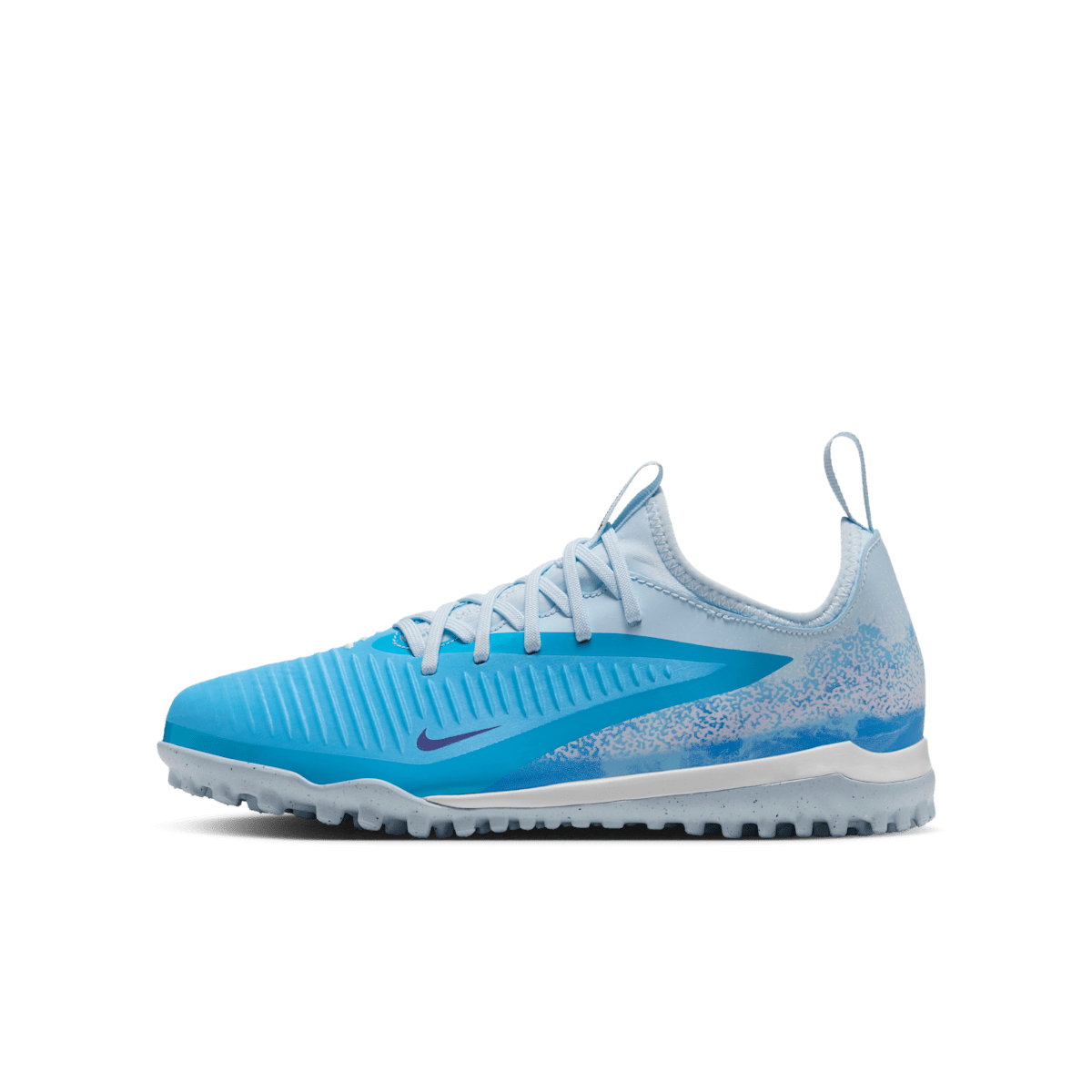 Chaussure de foot pour surface synthétique Nike Jr. Phantom 6 Low Academy « Erling Haaland » pour ado - Bleu