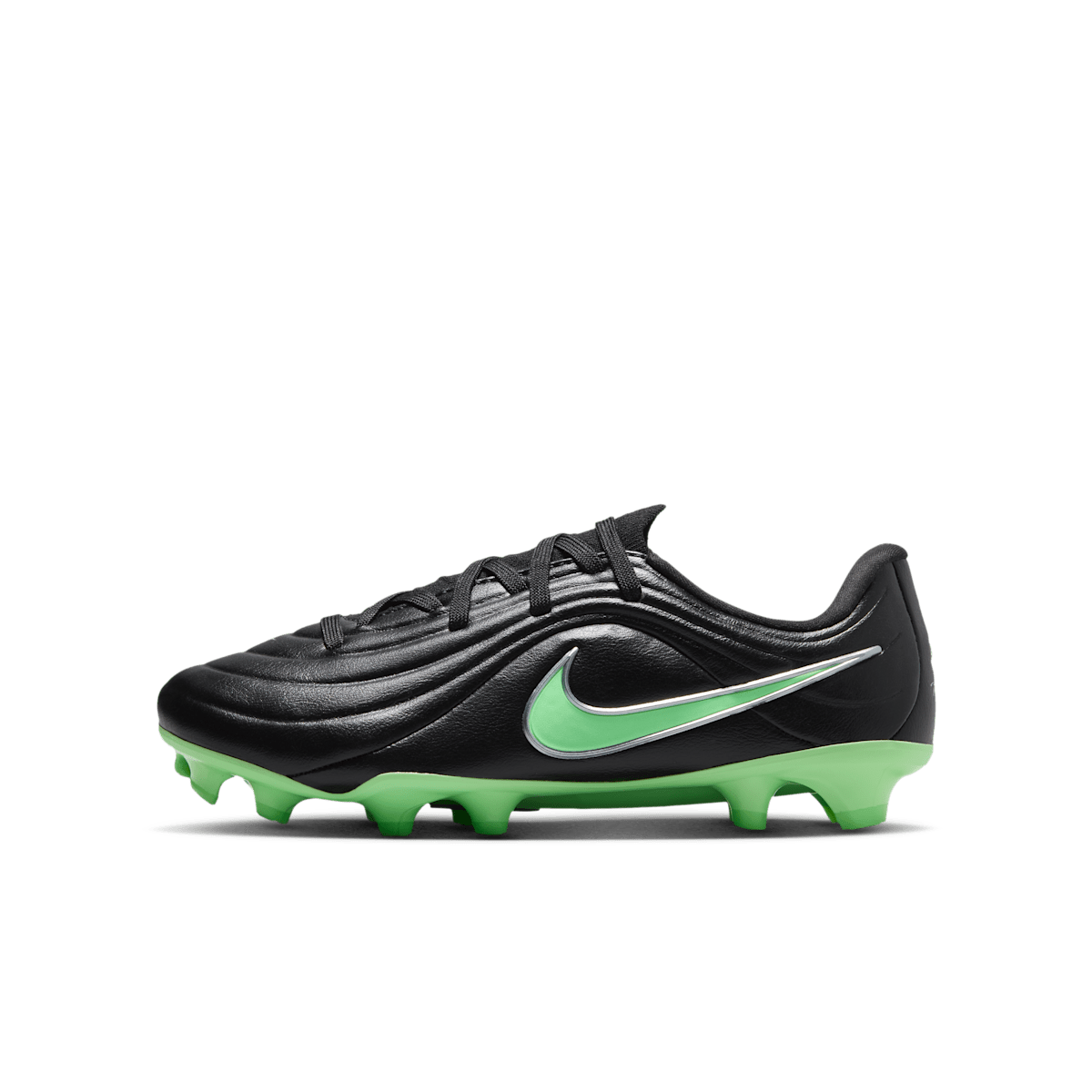 Chaussure de foot basse à crampons multi-surfaces Nike Jr. Tiempo Maestro Academy pour enfant - Noir