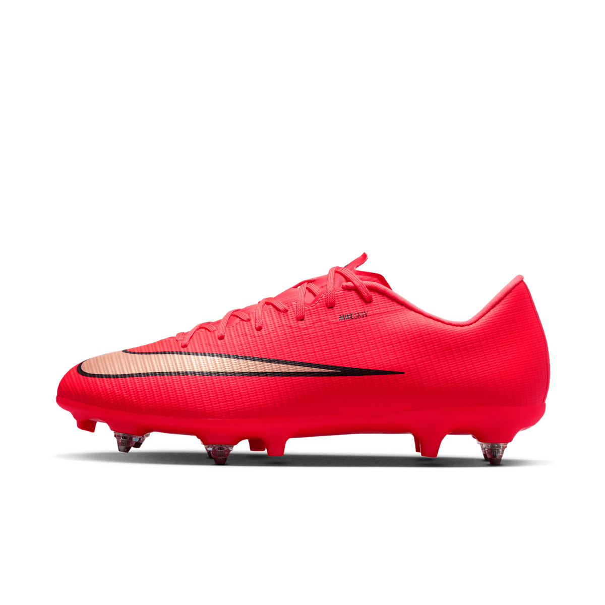 Chaussure de foot basse à crampons pour terrain gras Nike Mercurial Vapor 17 Academy - Rouge