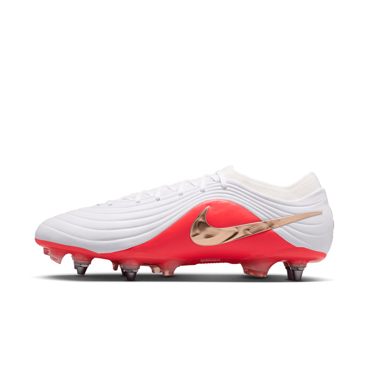 Chaussure de foot basse à crampons pour terrain gras Nike Tiempo Maestro Elite - Blanc