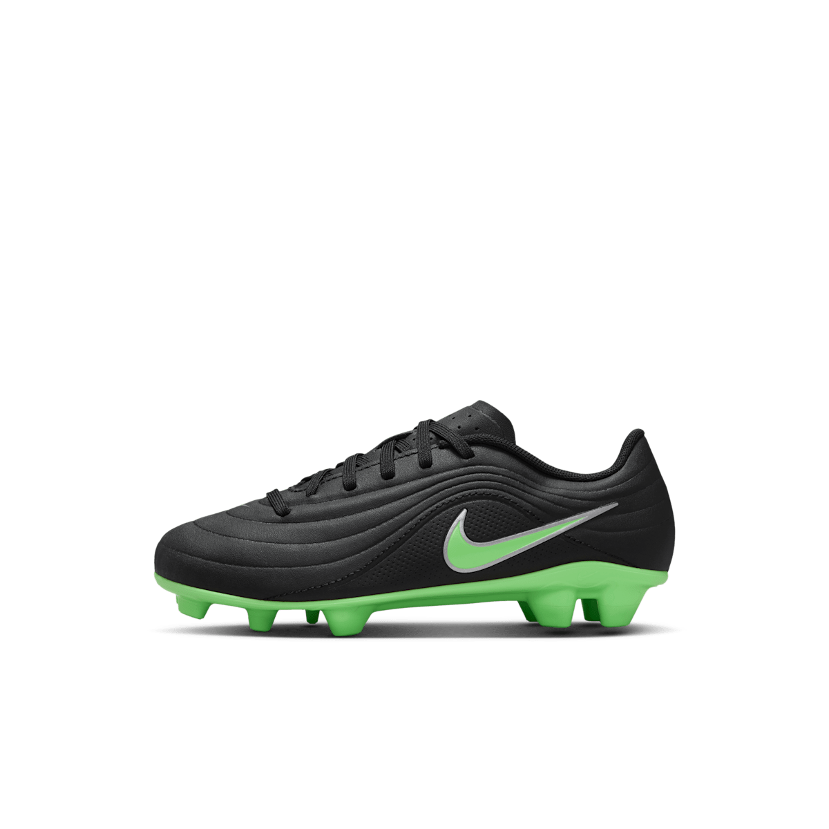 Chaussure de foot basse à crampons multi-surfaces Nike Jr. Tiempo Maestro Club pour enfant - Noir