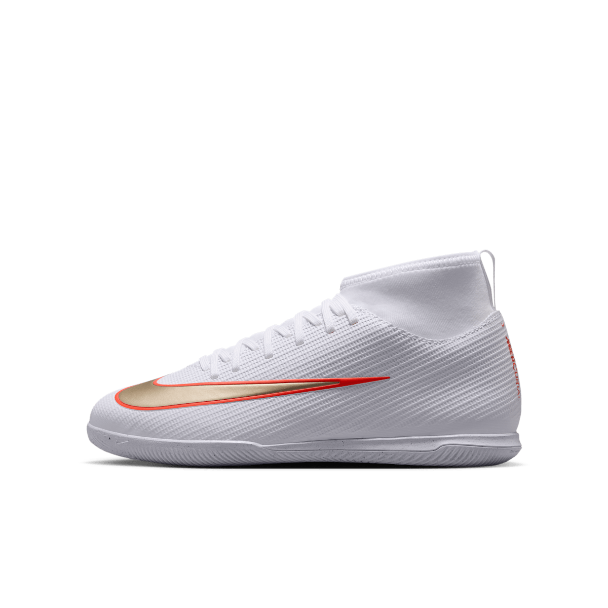 Chaussure de foot en salle montante Nike Jr. Mercurial Superfly 11 Club pour pré-ado - Blanc