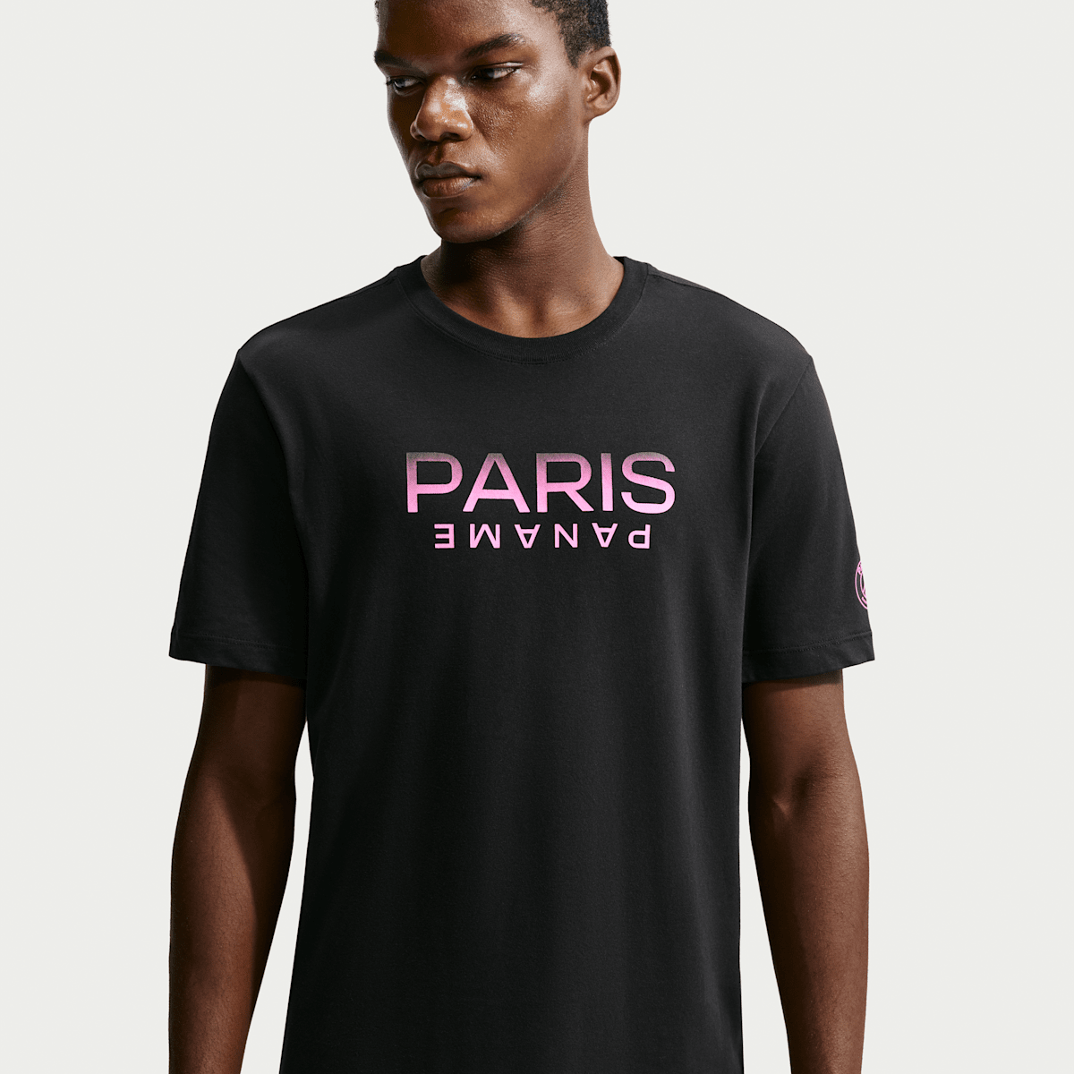 T-shirt Nike Football Paris Saint-Germain pour homme - Noir