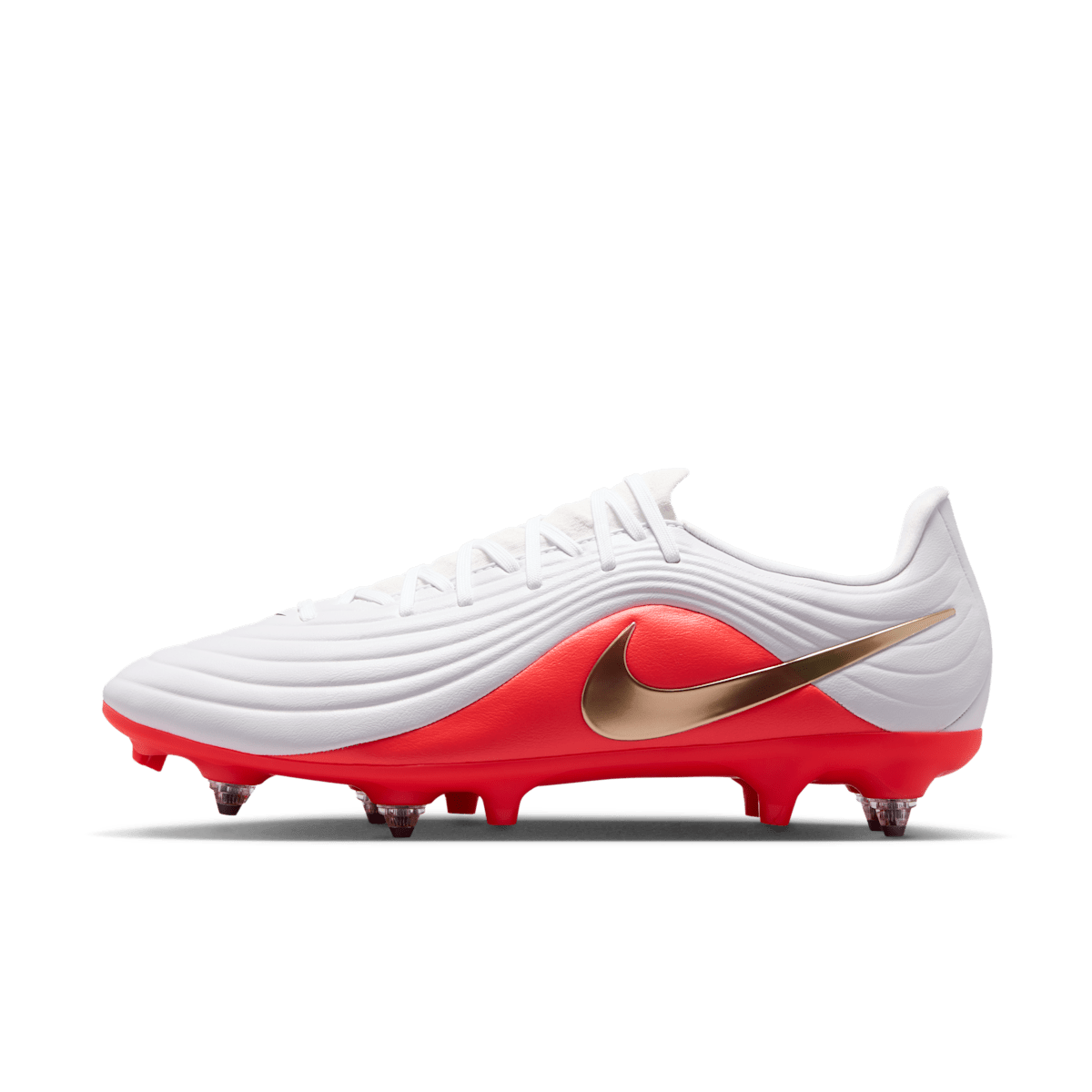 Chaussure de foot basse à crampons pour terrain gras Nike Tiempo Maestro Academy - Blanc