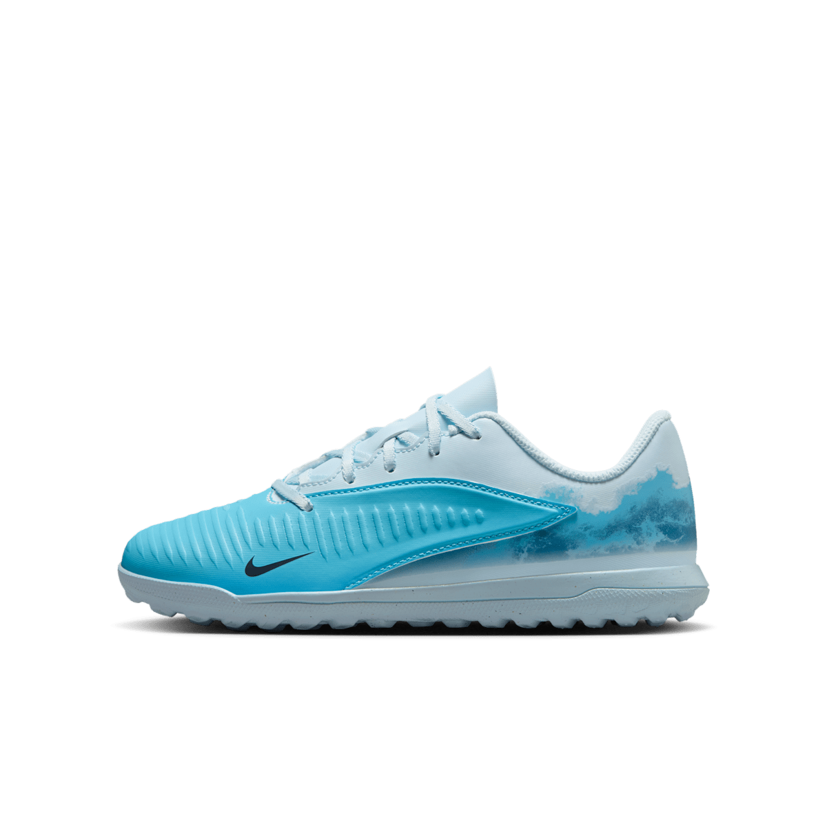 Chaussure de foot pour surface synthétique Nike Jr. Phantom 6 Low Club « Erling Haaland » pour ado - Bleu