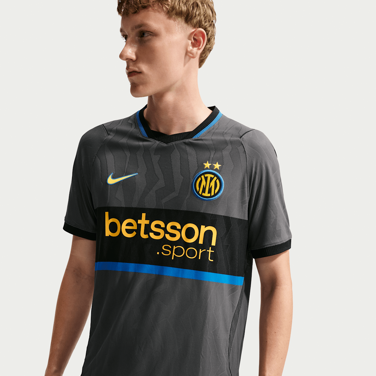 3e maillot de foot Authentic Nike Aero-FIT Inter Milan 2026/27 Match pour homme - Gris