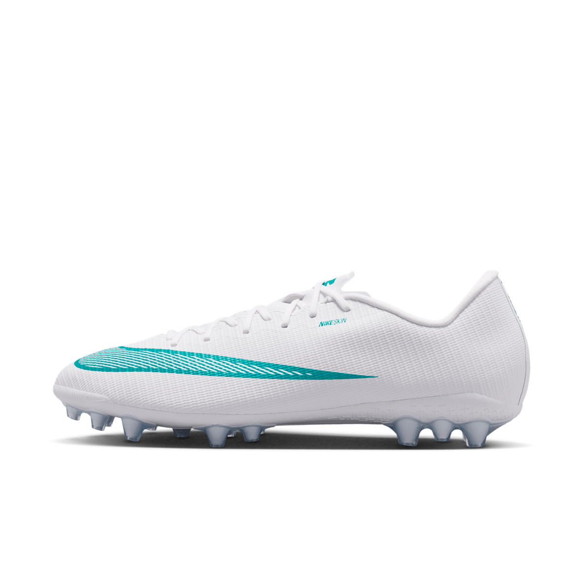 Chaussure de foot basse à crampons pour terrain synthétique Nike Mercurial Vapor 17 Academy - Blanc