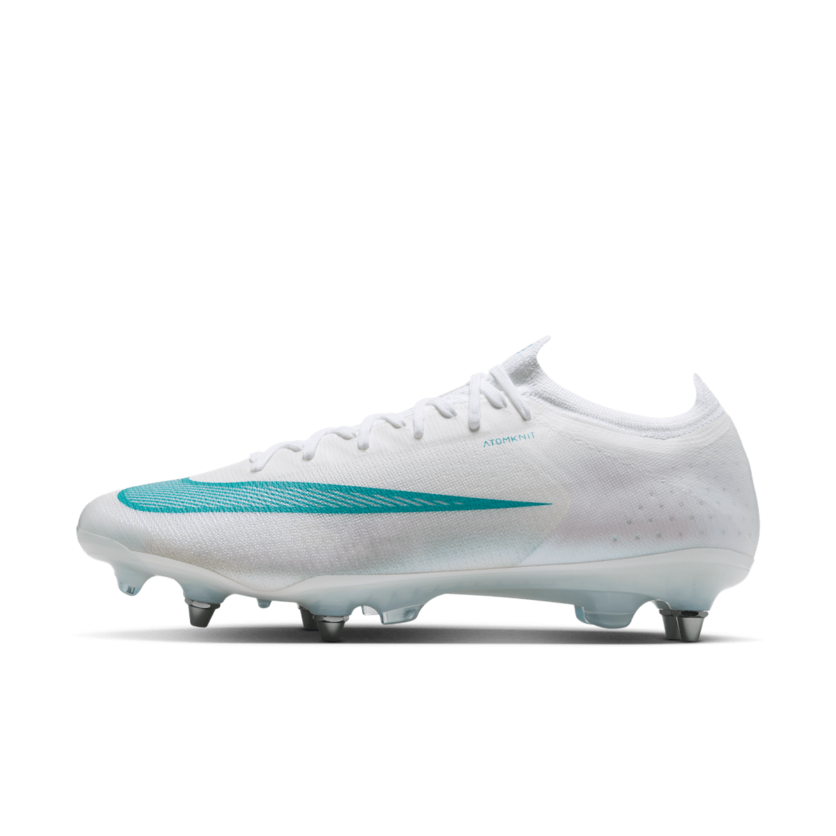 Chaussure de foot basse à crampons pour terrain gras Nike Mercurial Vapor 17 Elite - Blanc