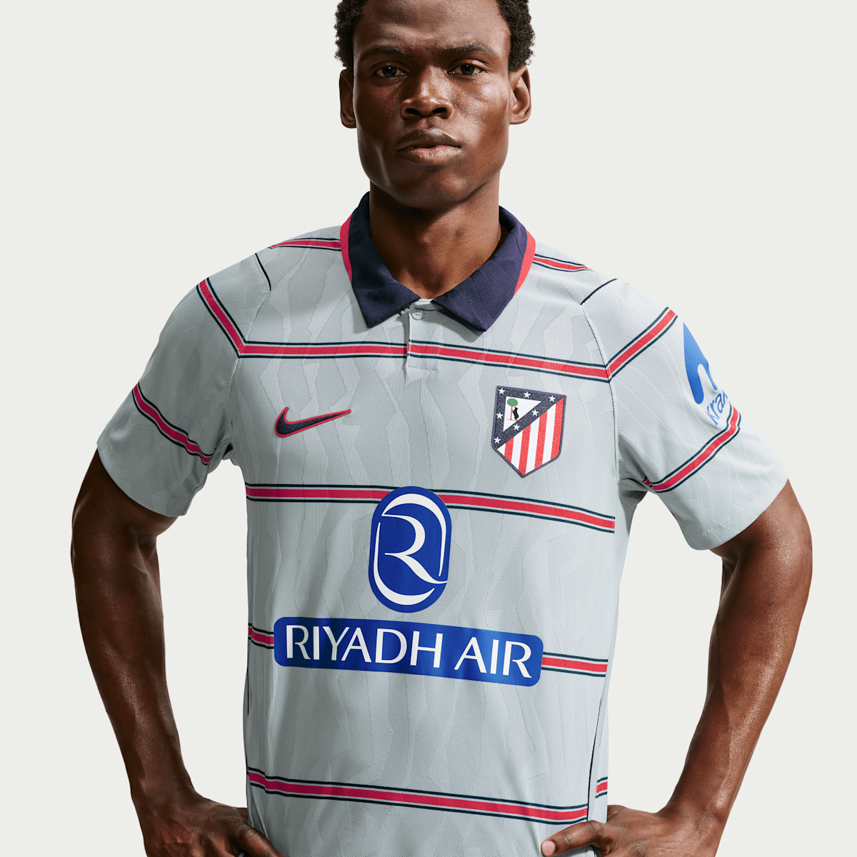 Maillot de foot Authentic Nike Aero-FIT Atlético Madrid 2026/27 Match 3e tenue pour homme - Gris