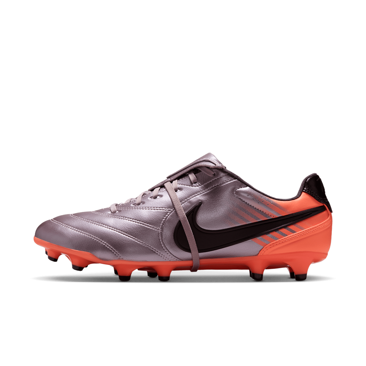 Chaussure de foot basse avec crampons pour terrain sec Nike Tiempo Ligera Pro - Pourpre