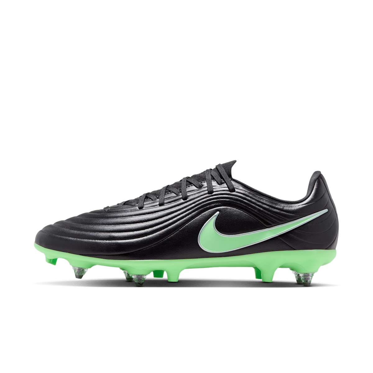 Chaussure de foot basse à crampons pour terrain gras Nike Tiempo Maestro Academy - Noir