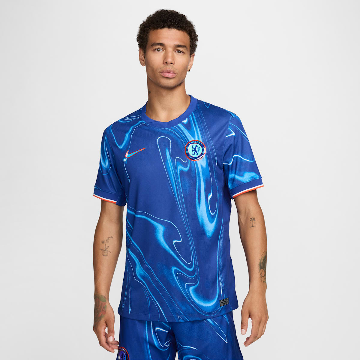 Maillot de foot replica Nike Dri-FIT Chelsea FC 2024/25 Stadium Domicile pour homme - Bleu